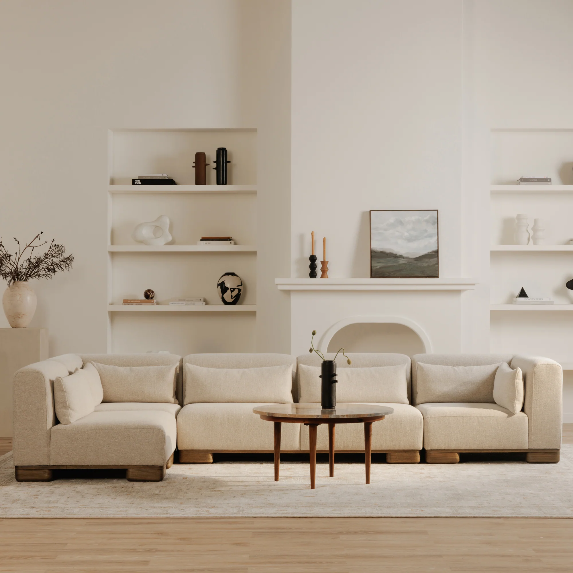 June Modular Sofa Oatmeal - Image 2
