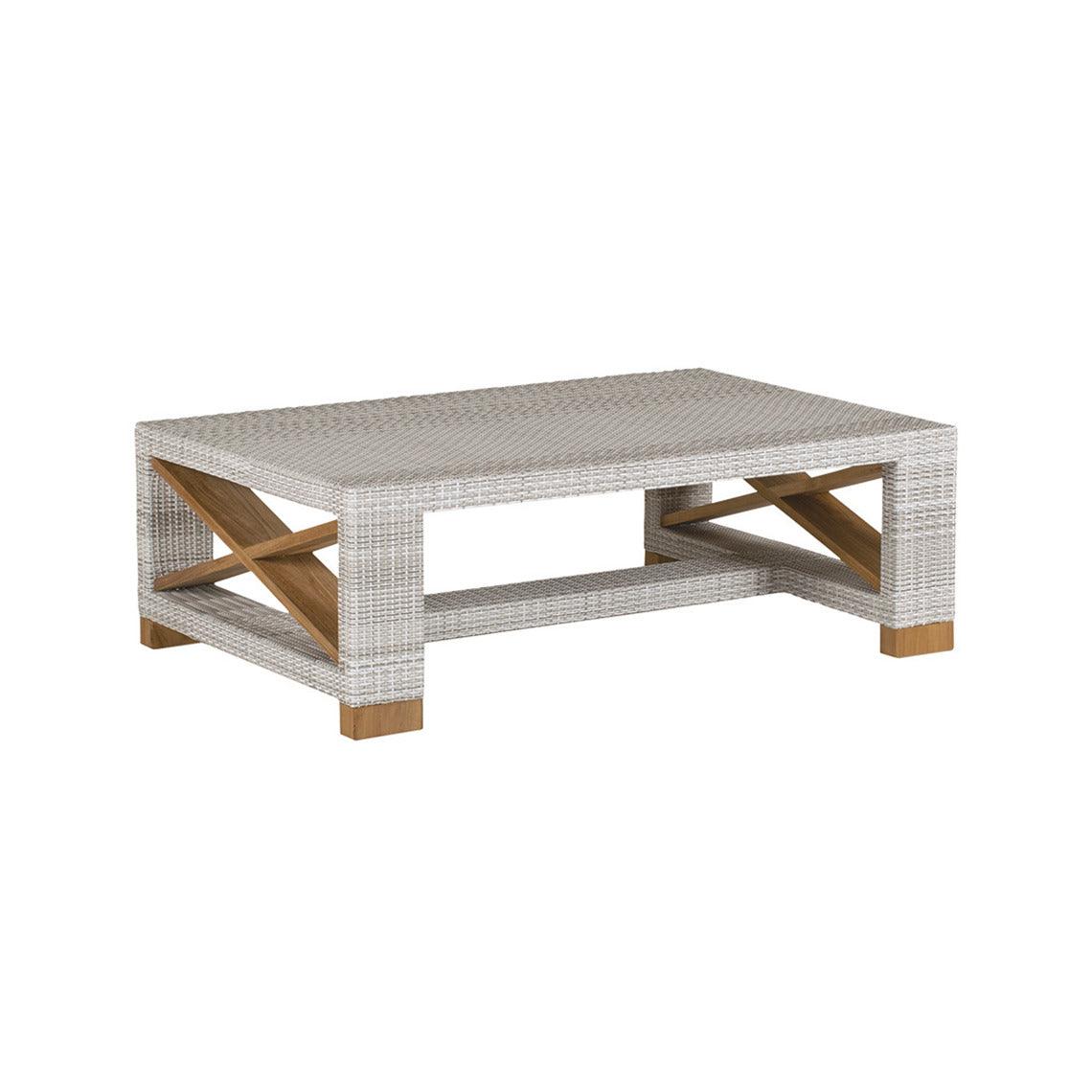 Jupiter 45" X 30" Rectangle Coffee Table W/Glass