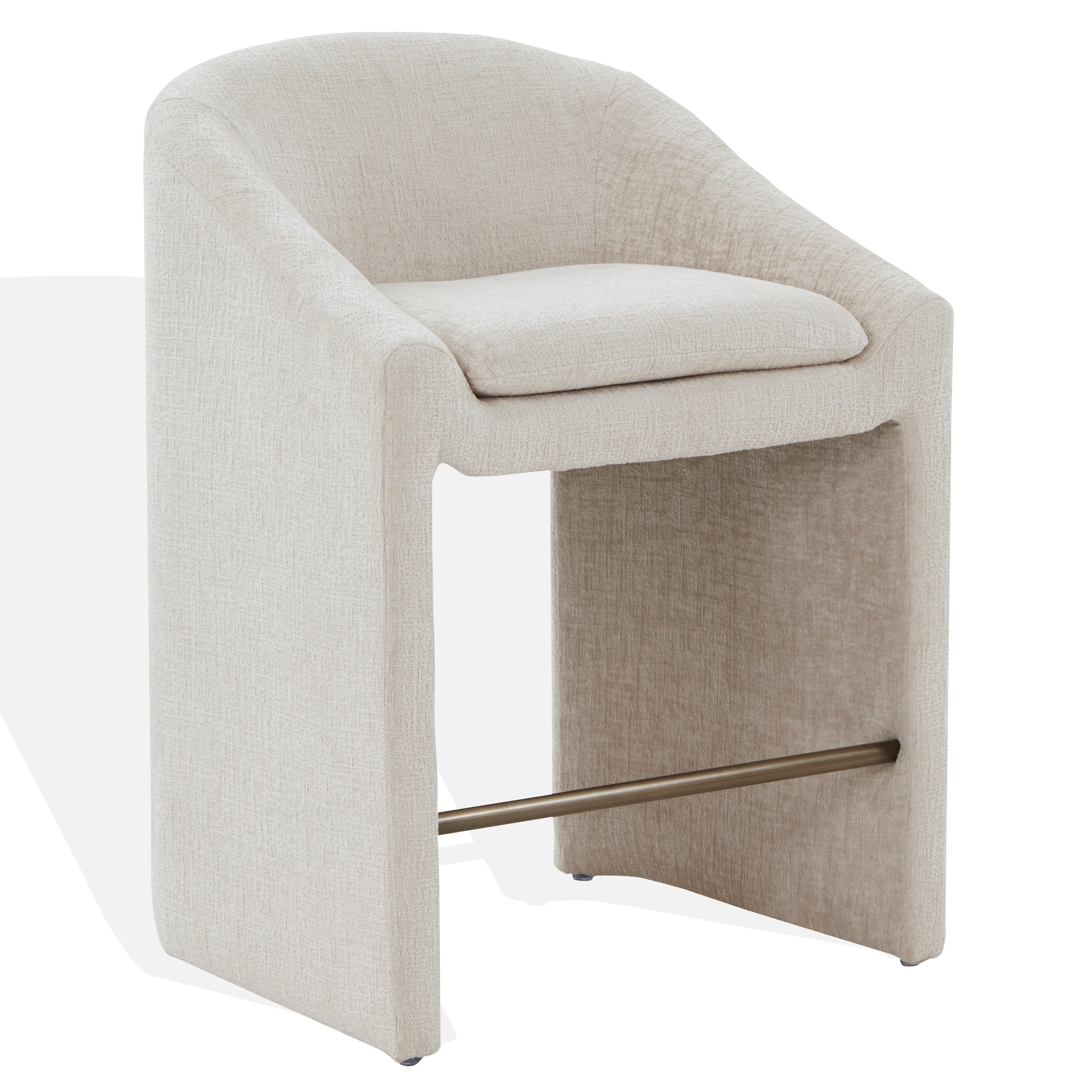 Kagan Chenille Counter Stool - Image 4