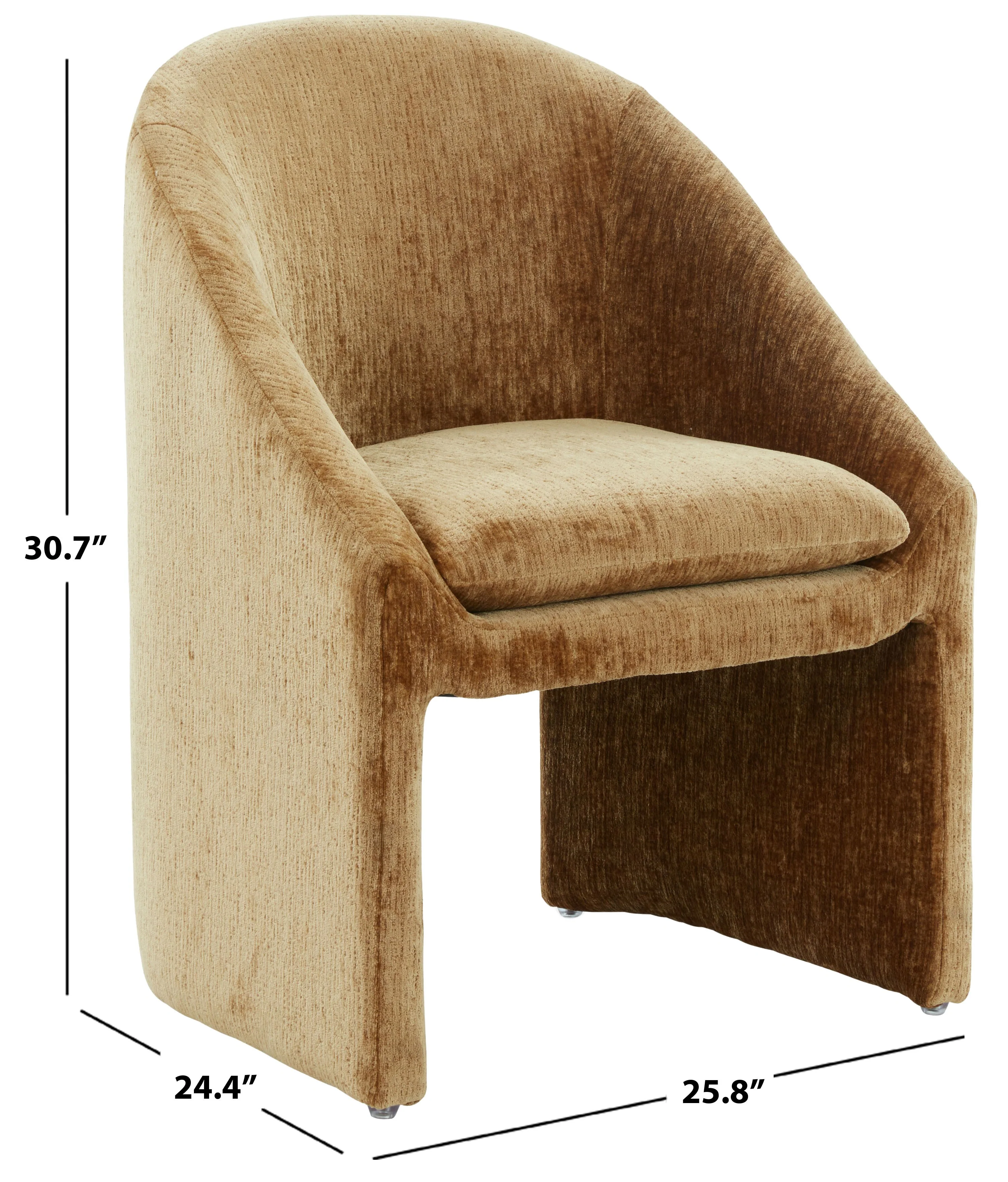 Kagan Chenille Dining Chair - Image 18