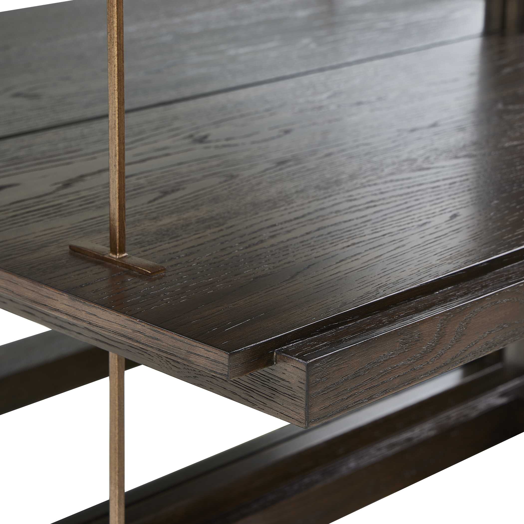 Kai Dark Walnut Etagere - Image 7