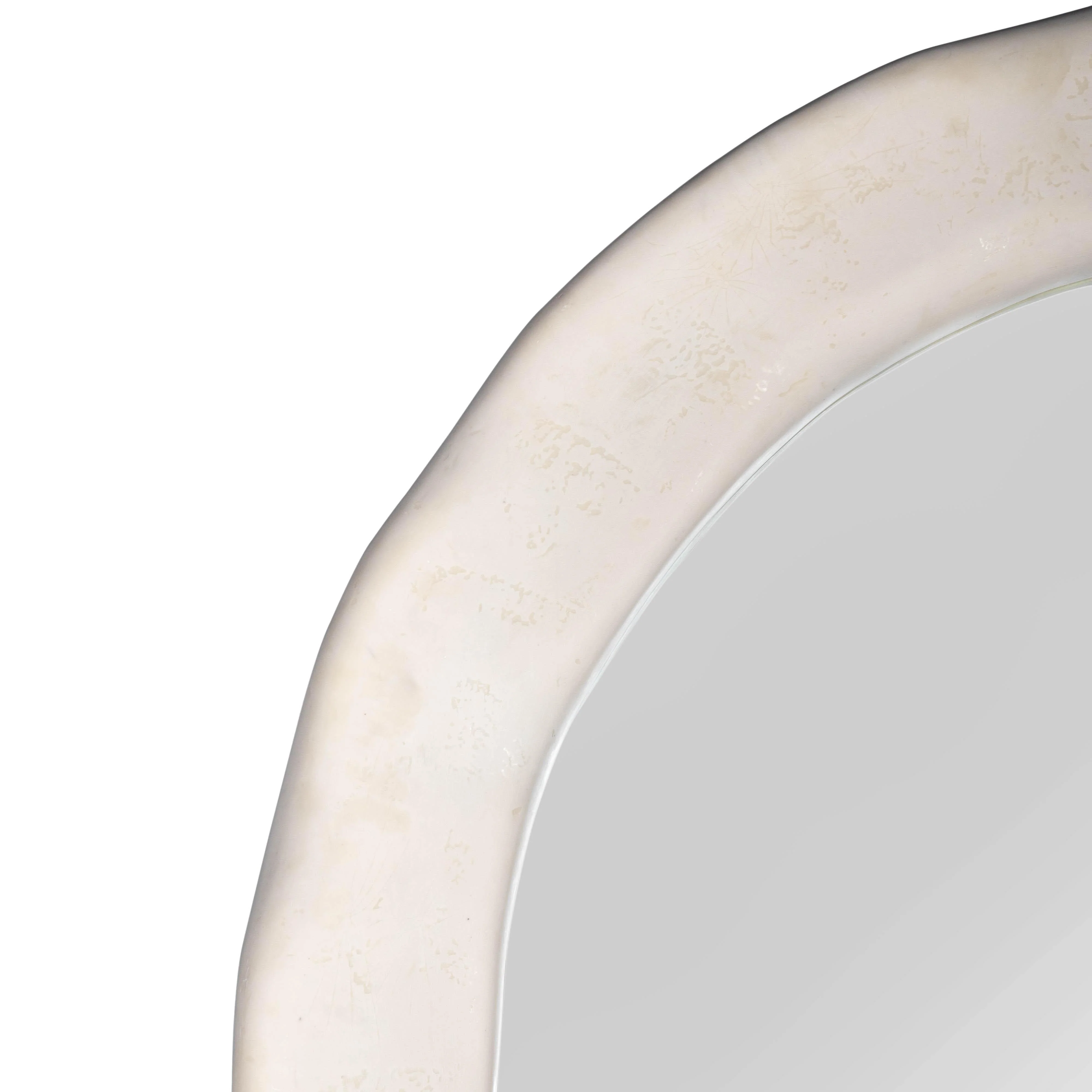 Kaia Cream Textured Floor Mirror - Image 5