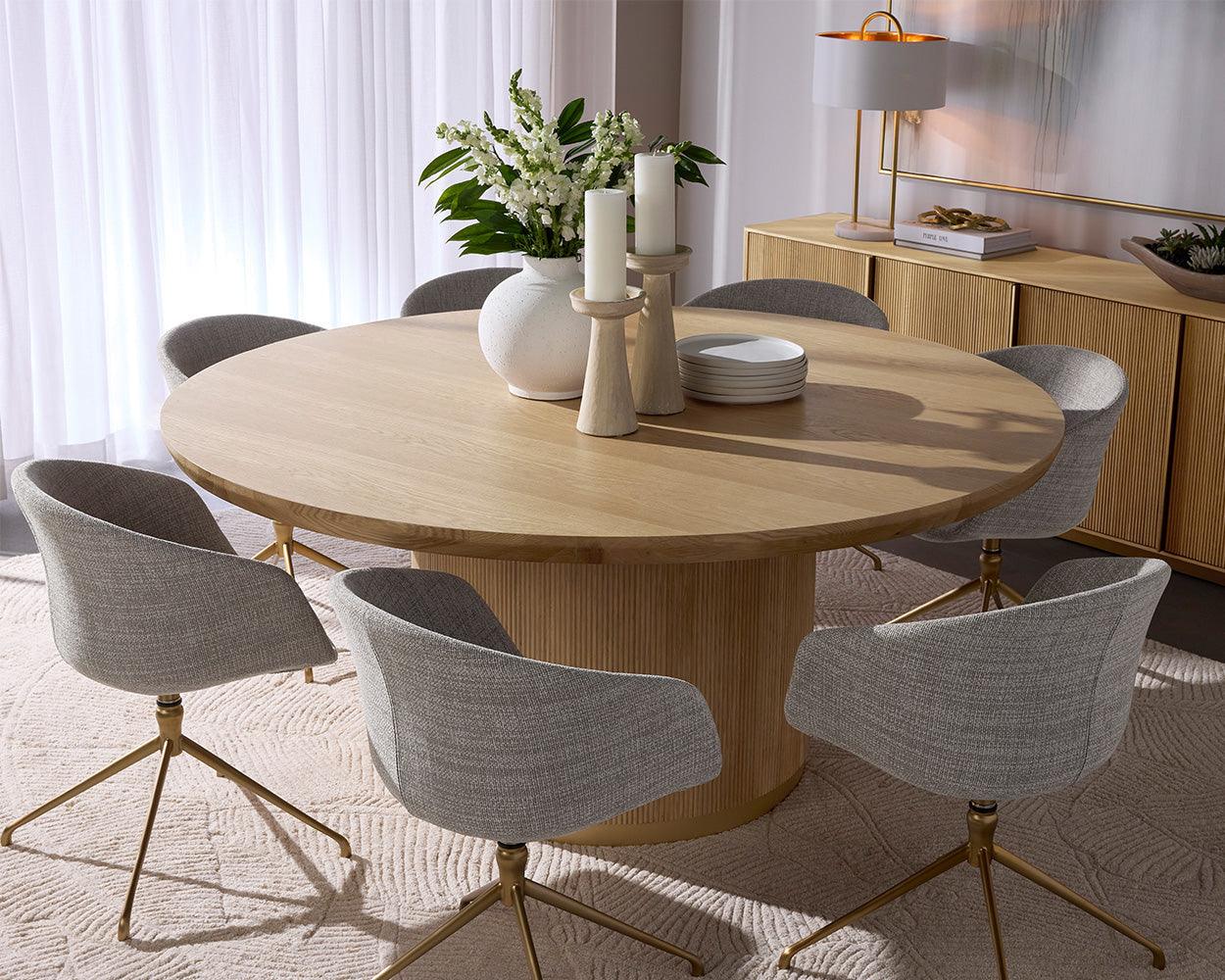 Kalla Dining Table Round - Image 3