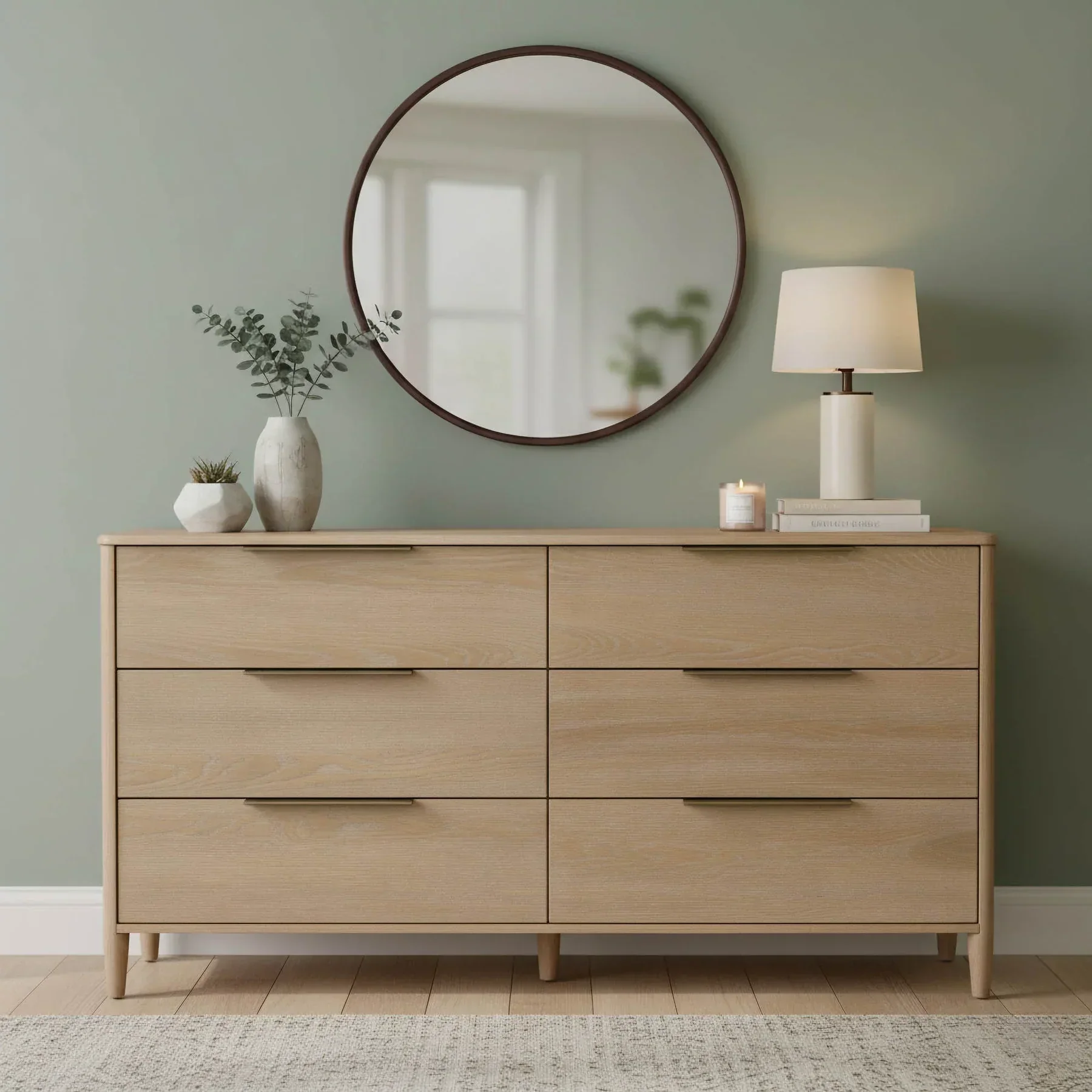 Kamelia 6 Drawer Dresser - Image 2