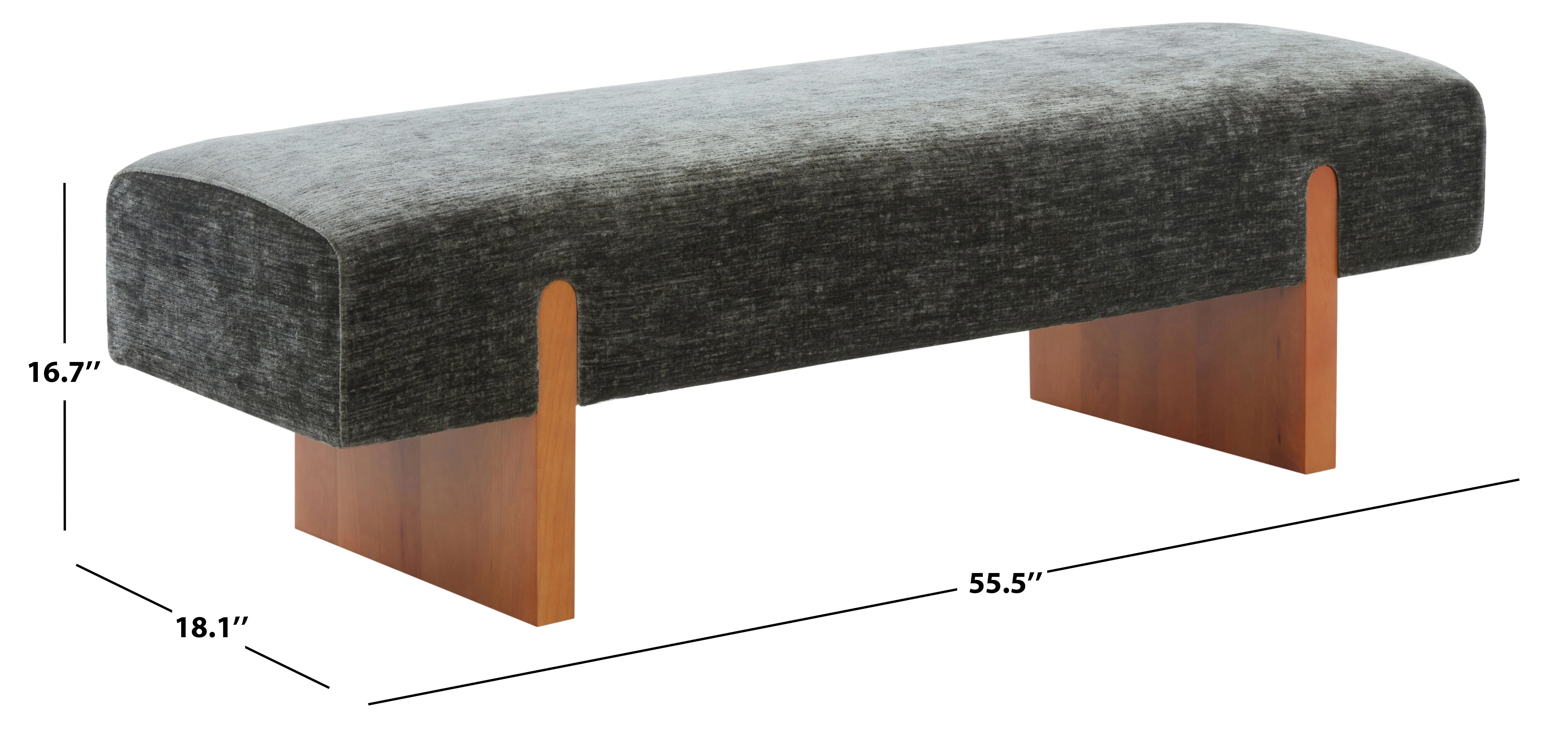 Kandiss Linen Bench - Image 26