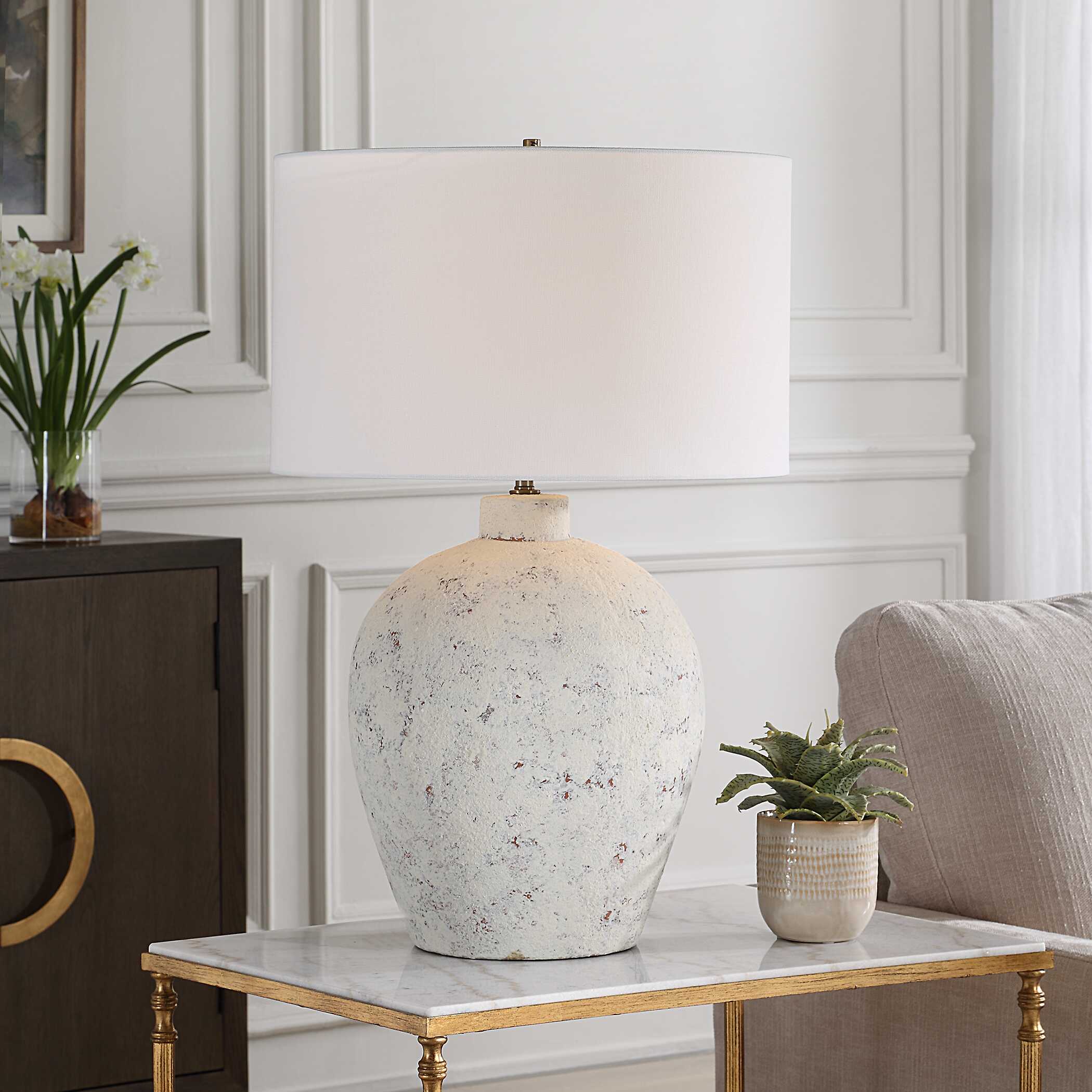 Karena Ivory Table Lamp - Image 2