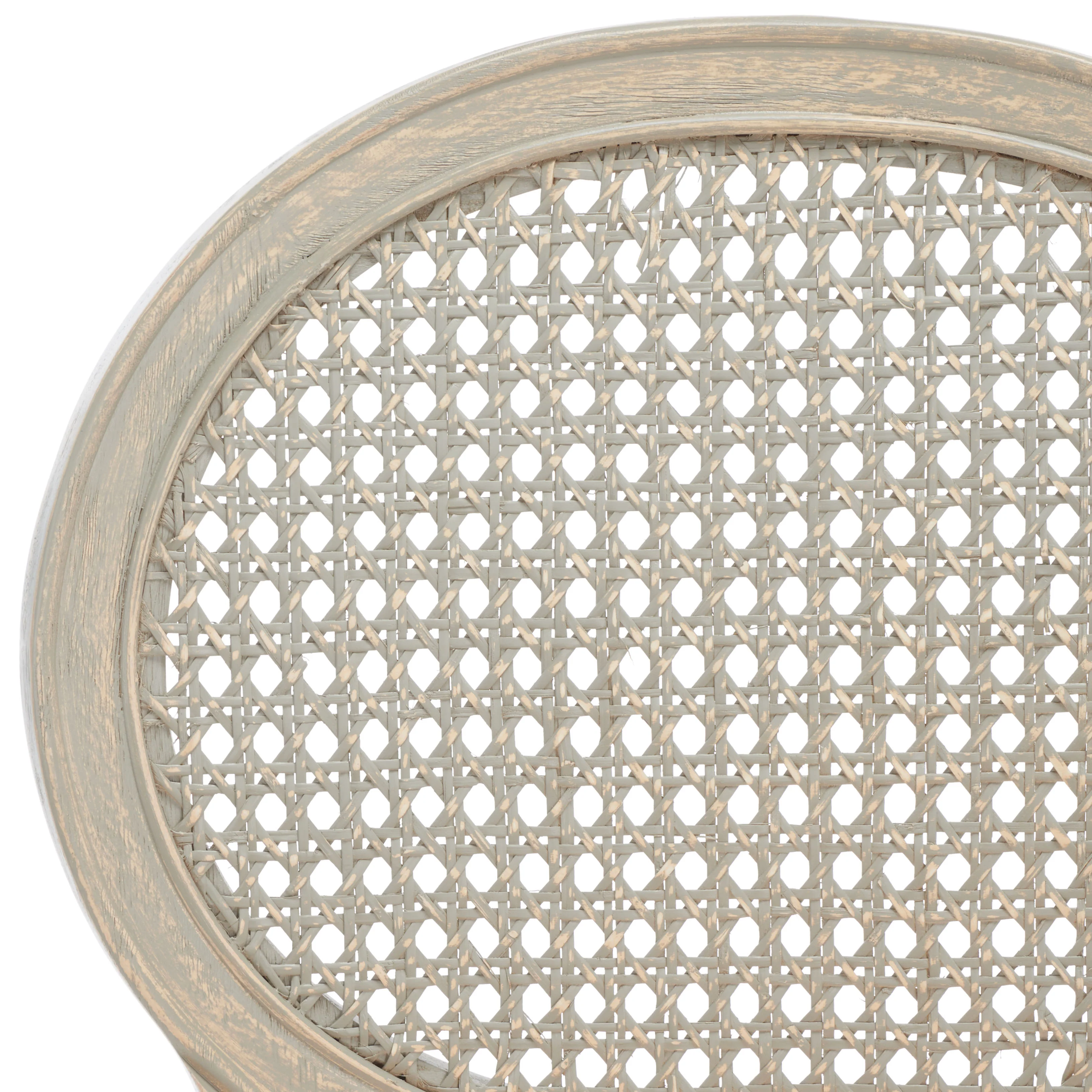 Karlee Rattan Back Barstool - Image 6