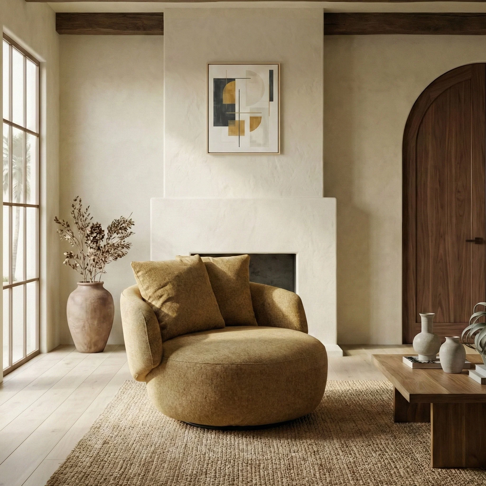 Karolie Swivel Chair - Image 9