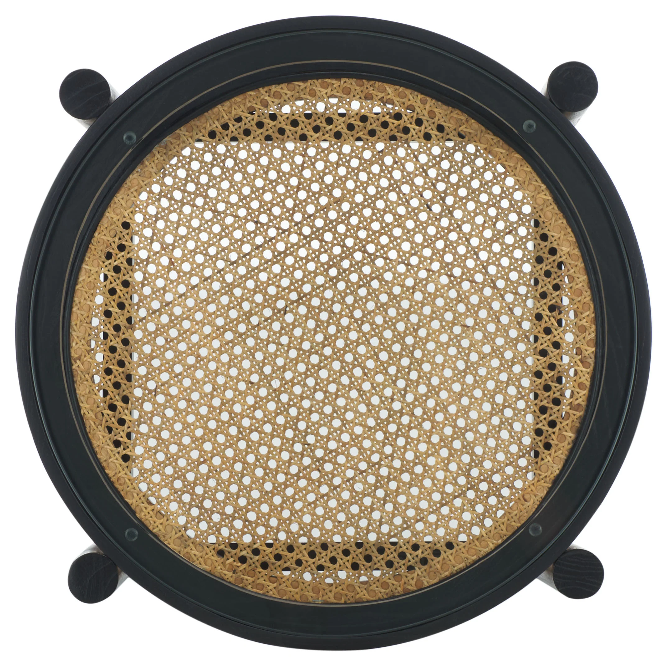 Karyna Rattan And Glass Accent Table - Image 18