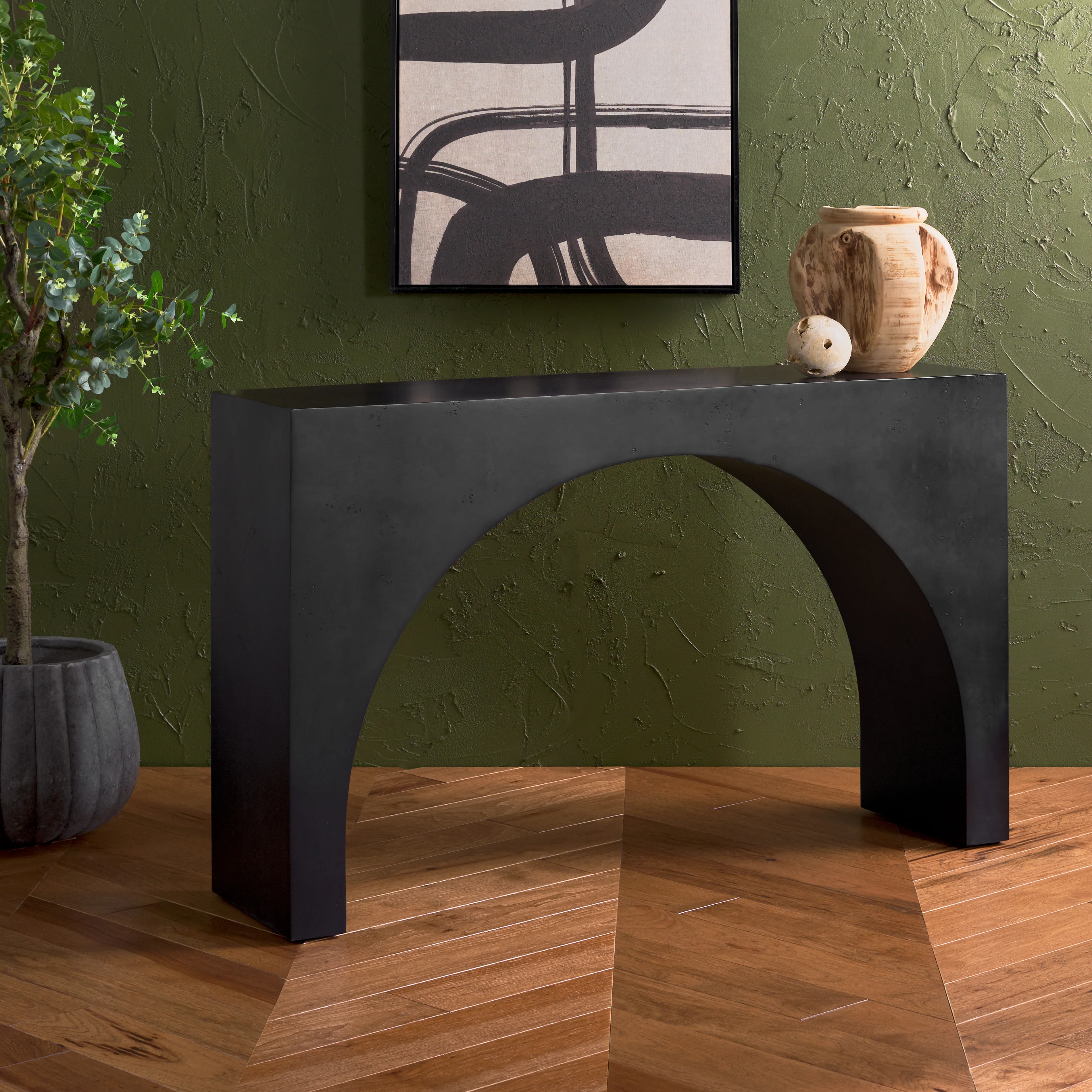 Katelynn Burled Mappa Console Table - Image 12