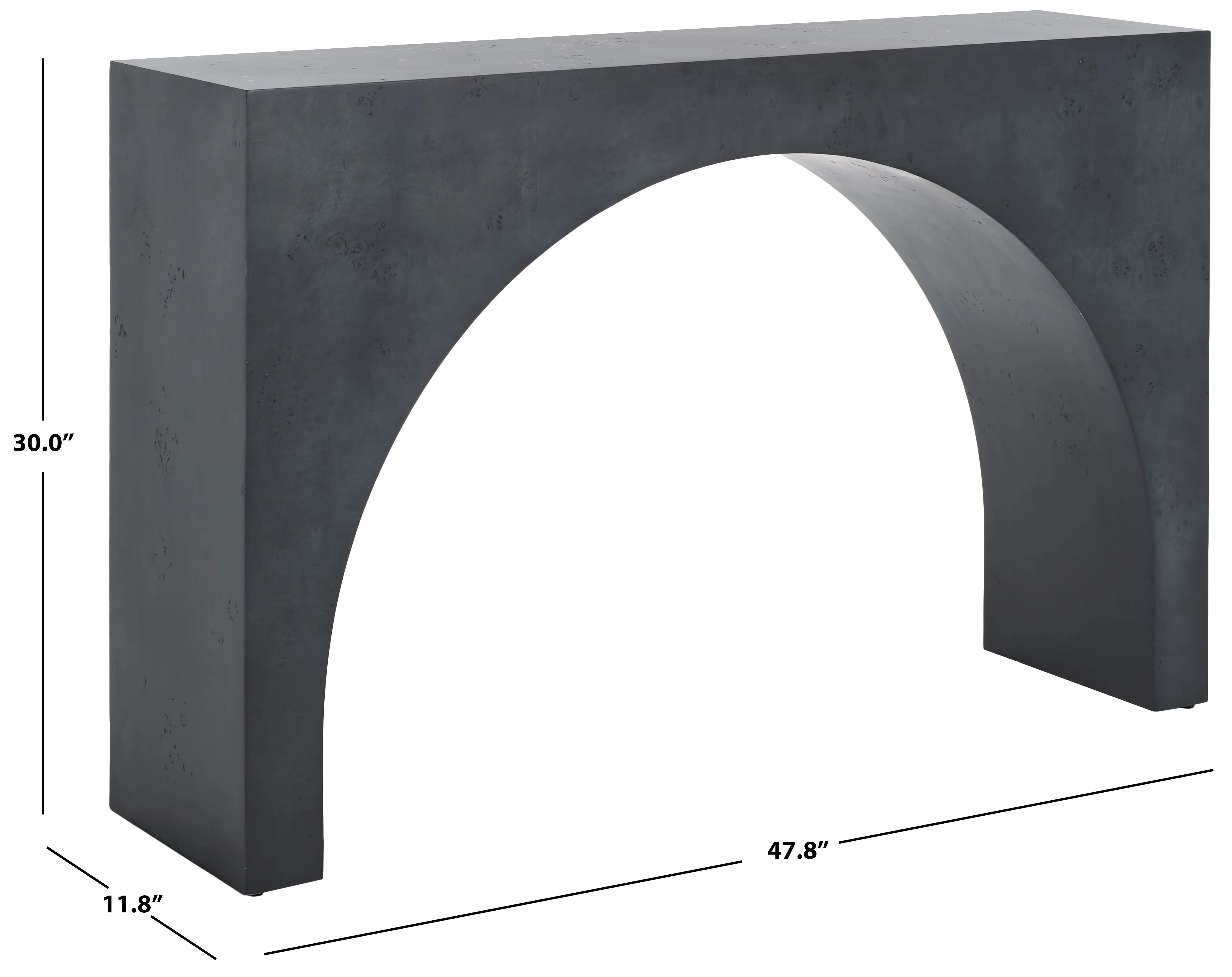 Katelynn Burled Mappa Console Table - Image 17