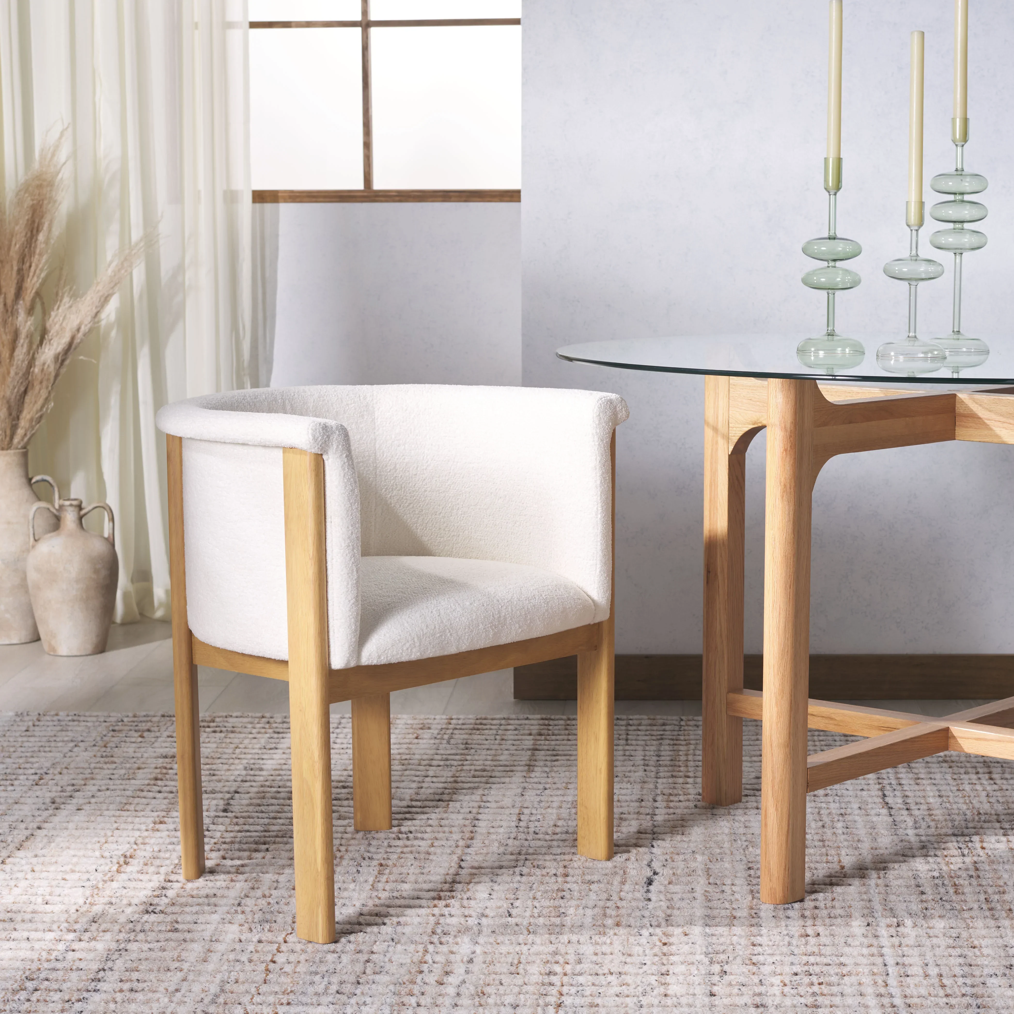 Katemarie Boucle Arm Chair - Image 12