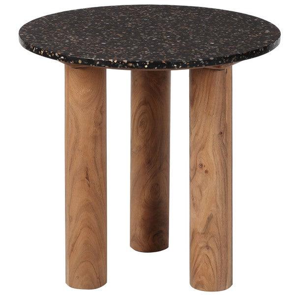 Kathalina Round Terrazzo Top Accent Table - Image 5