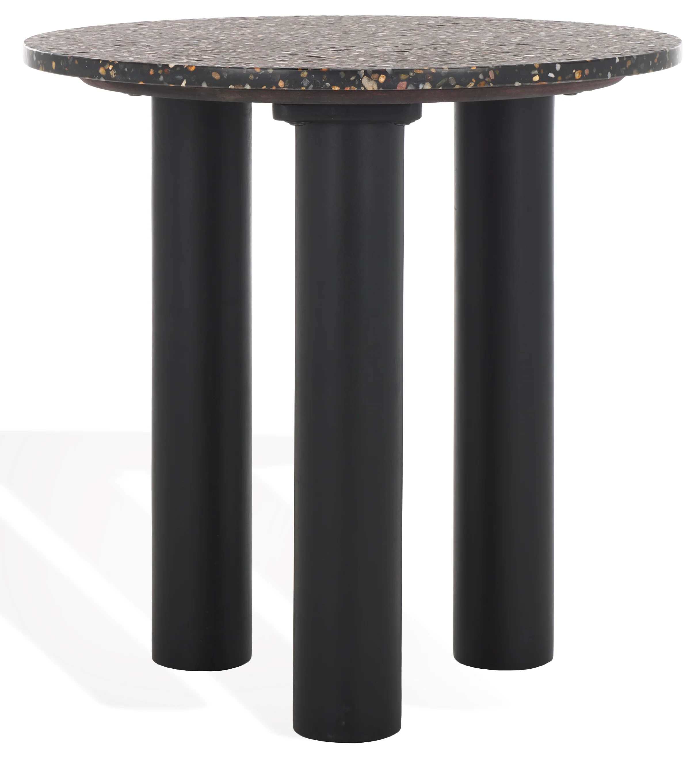 Kathalina Round Terrazzo Top Accent Table - Image 4