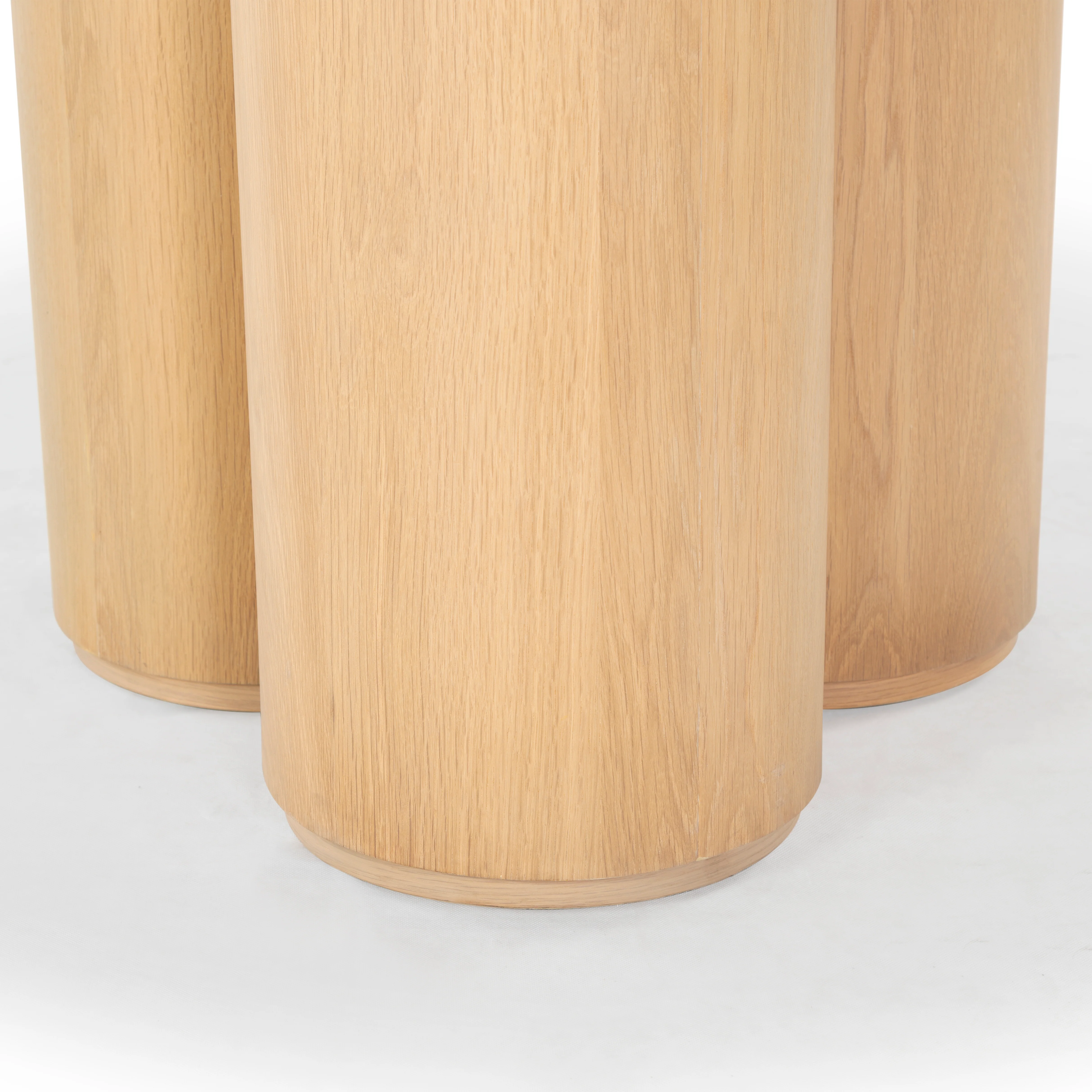 Kathalina Round Wood Dining Table - Image 5