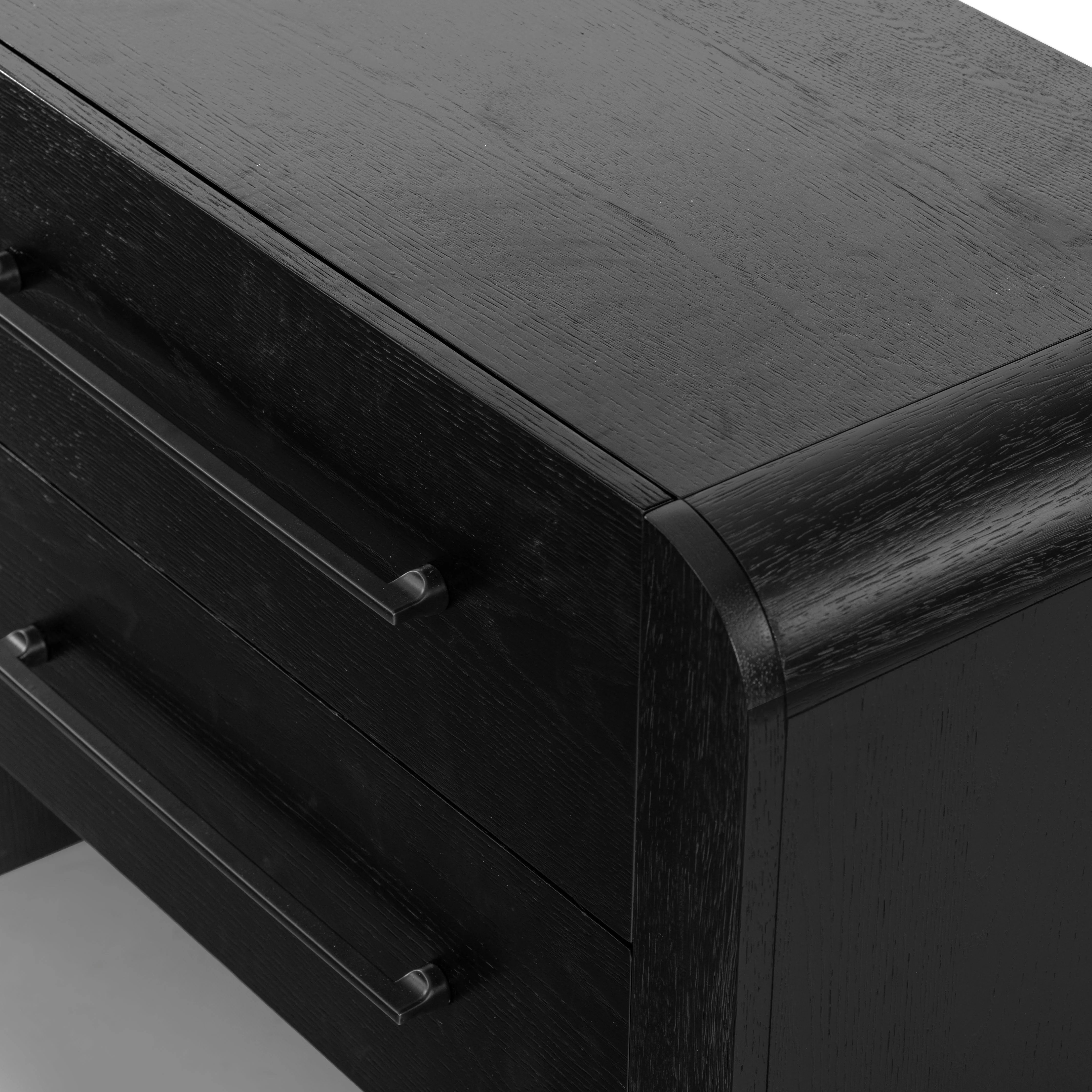 Katrina Wood 2 Drawer Nightstand - Image 13