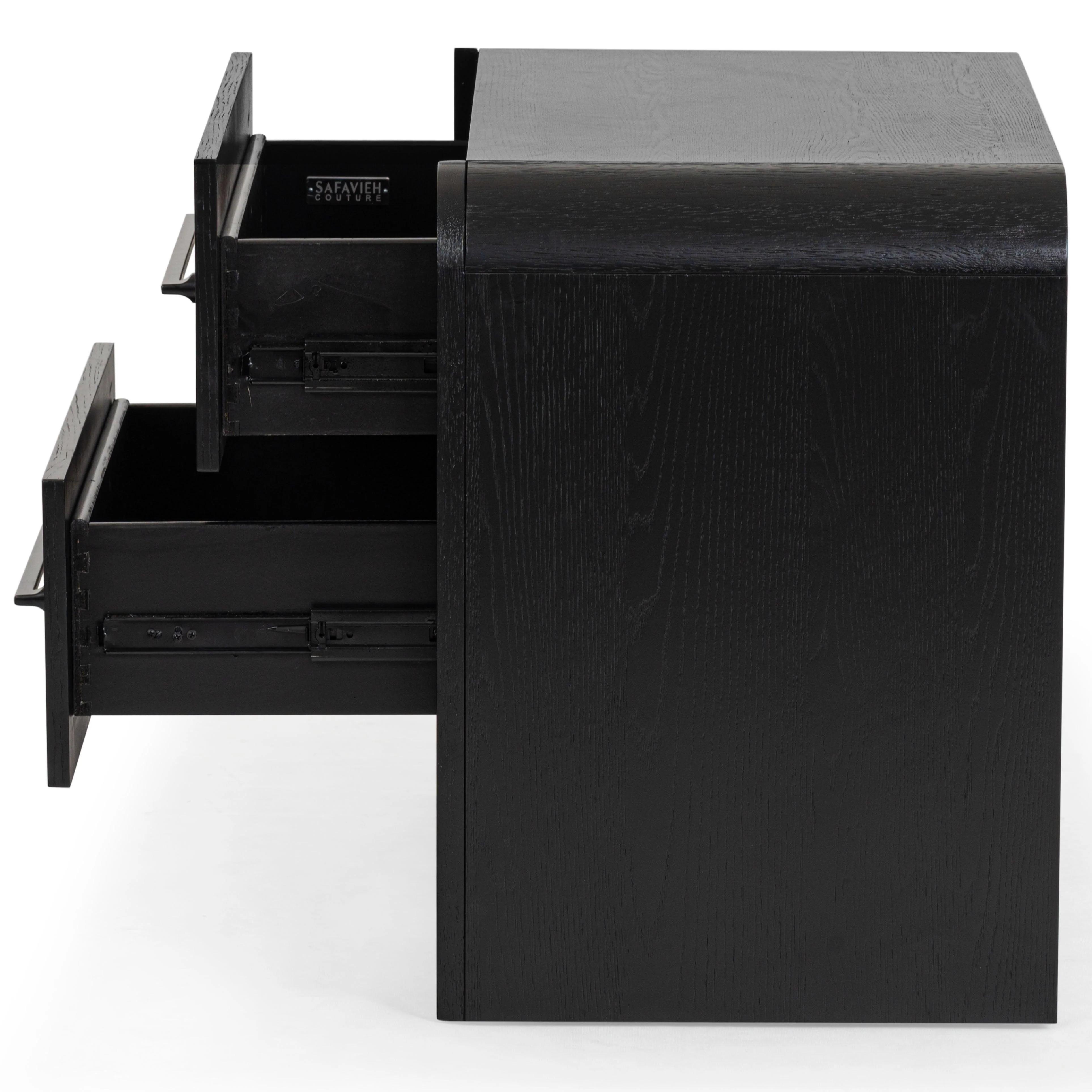 Katrina Wood 2 Drawer Nightstand - Image 20