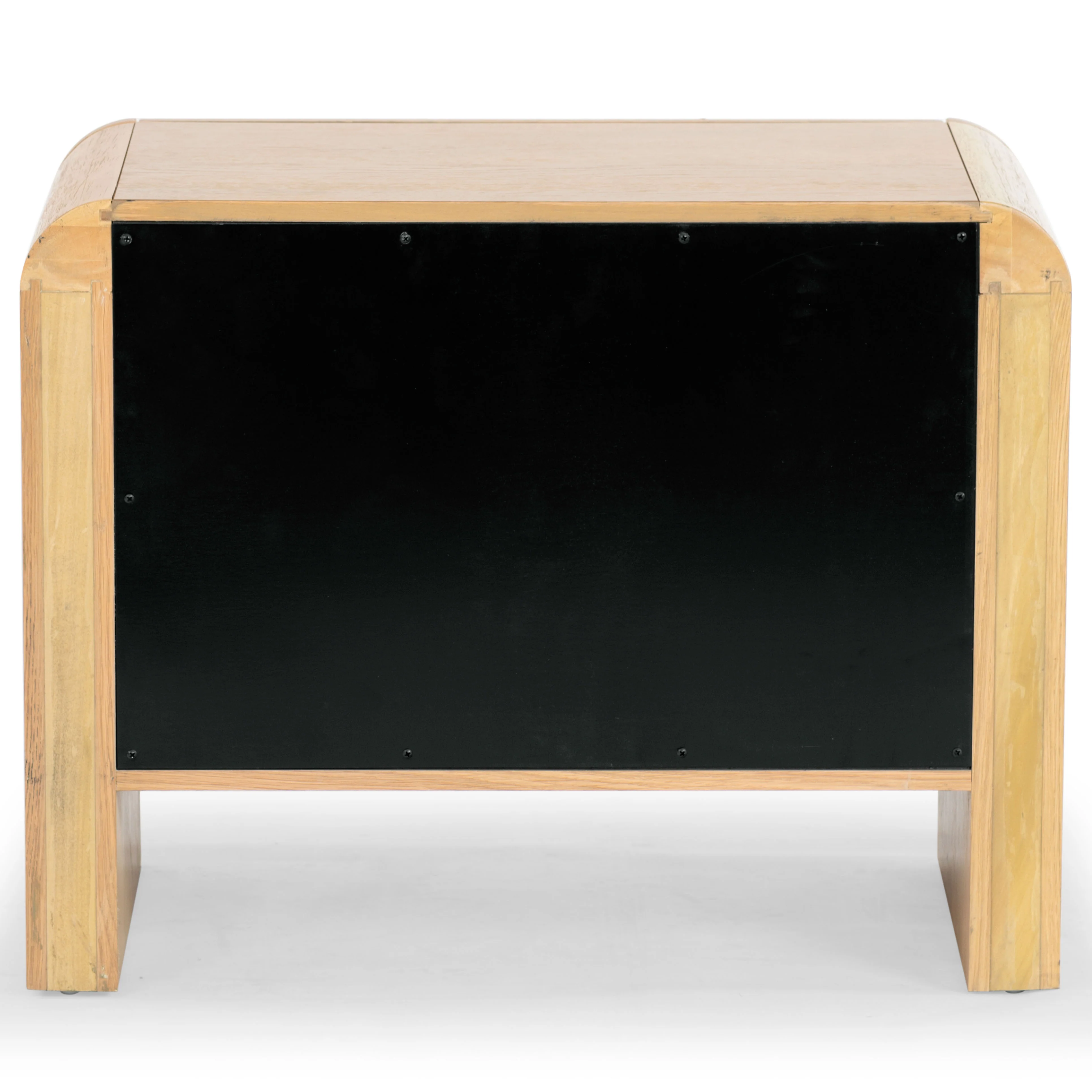 Katrina Wood 2 Drawer Nightstand - Image 3