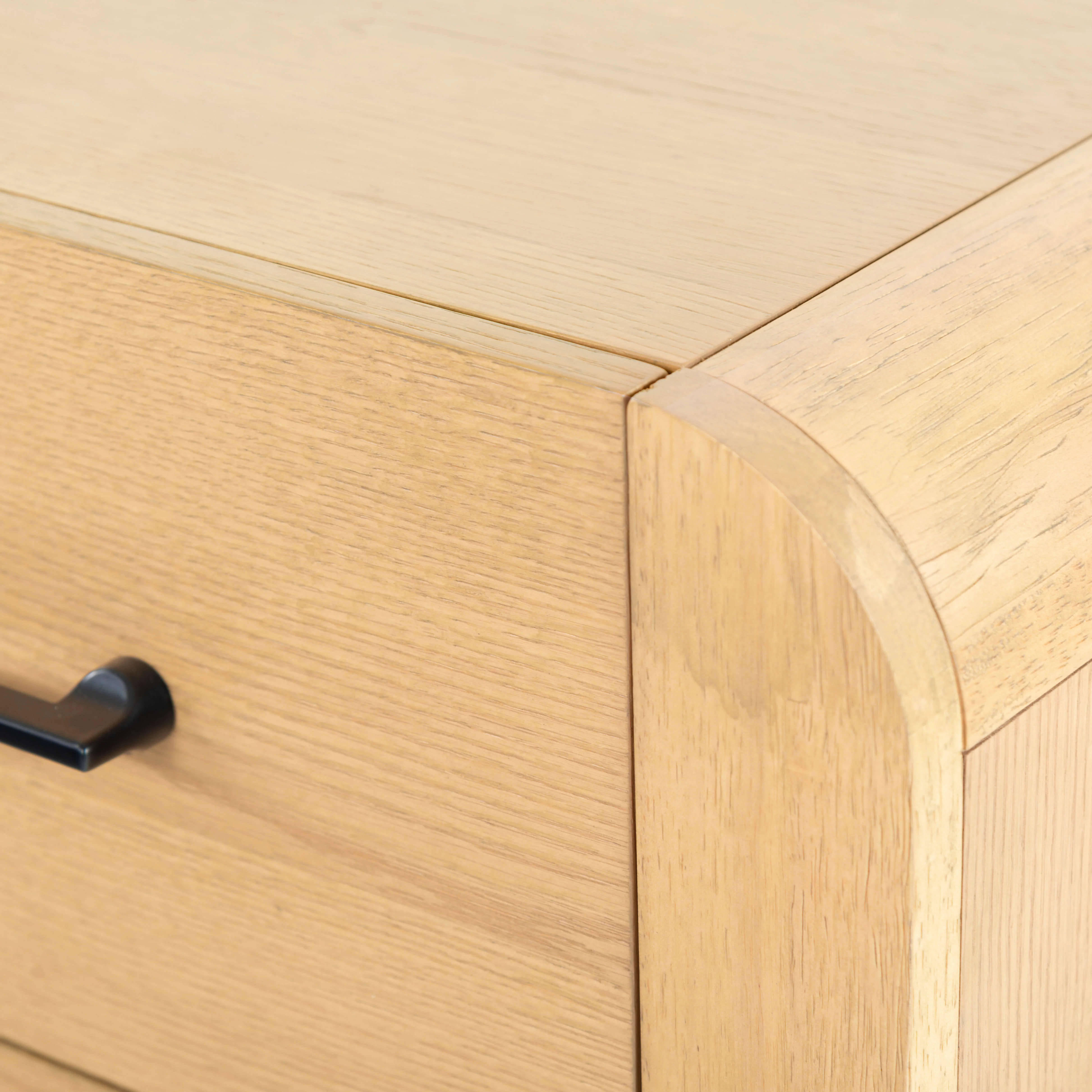 Katrina Wood 2 Drawer Nightstand - Image 4