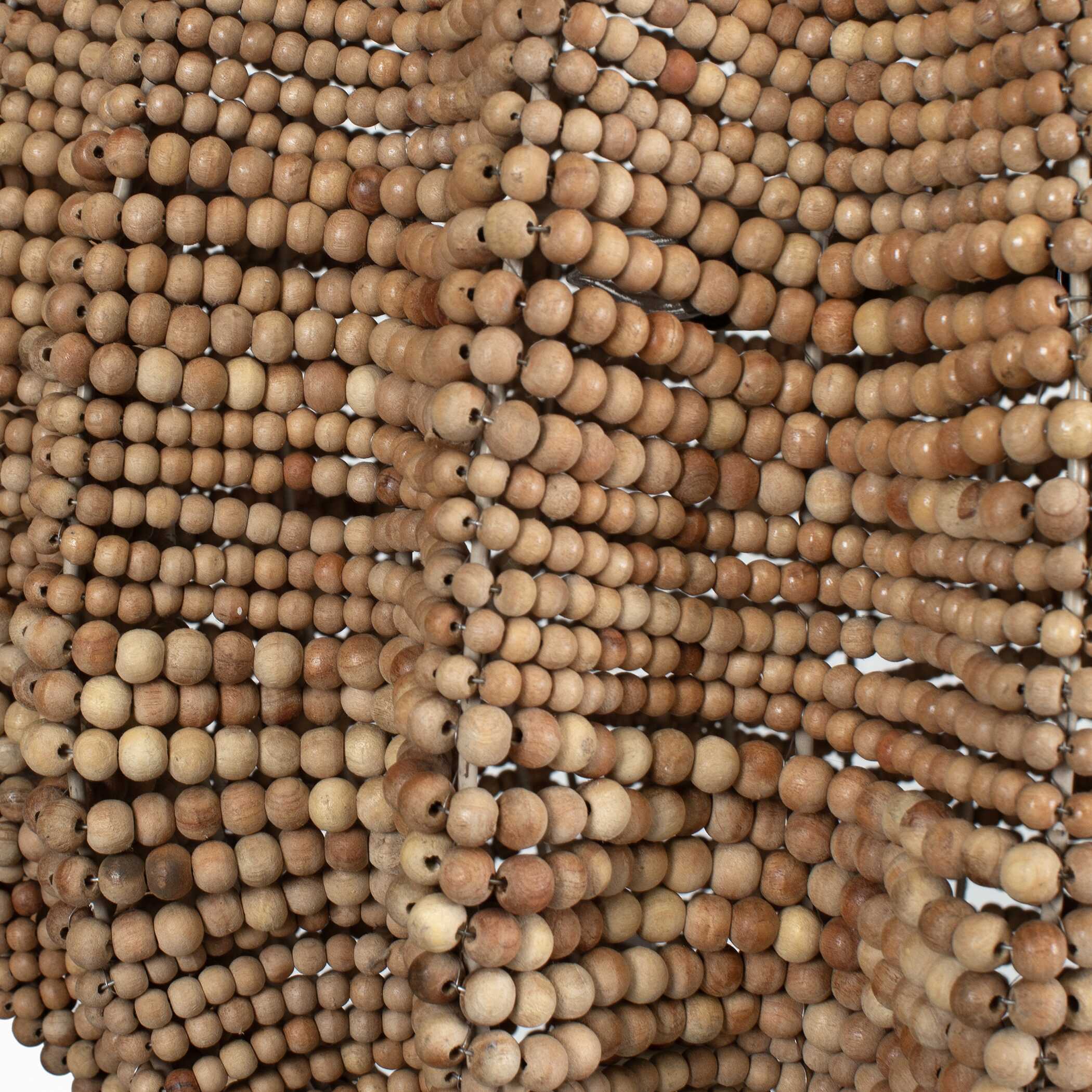 Kauri 5 Light Wooden Bead Pendant - Image 5
