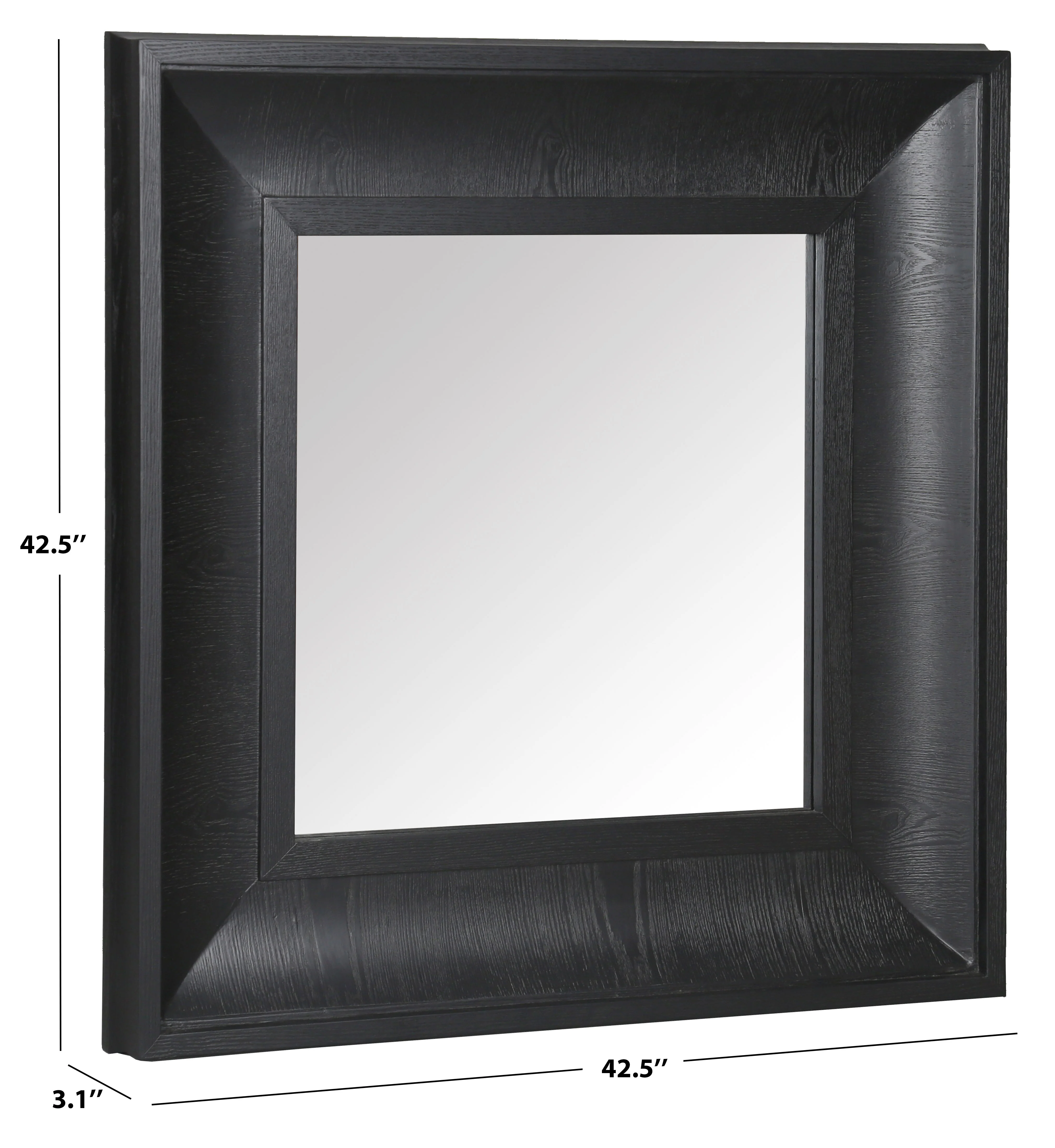 Kaya Square Wood Mirror - Image 18