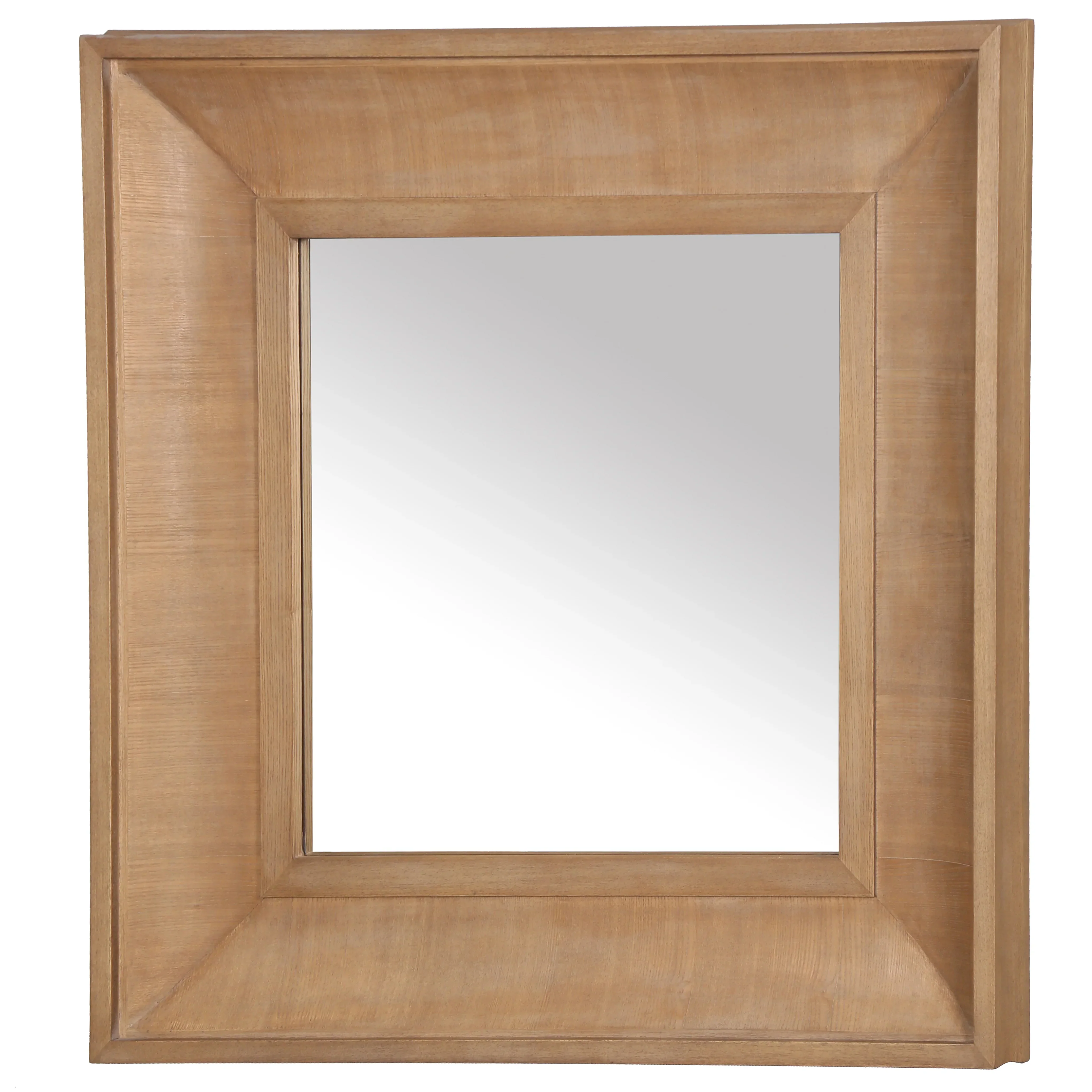 Kaya Square Wood Mirror - Image 3