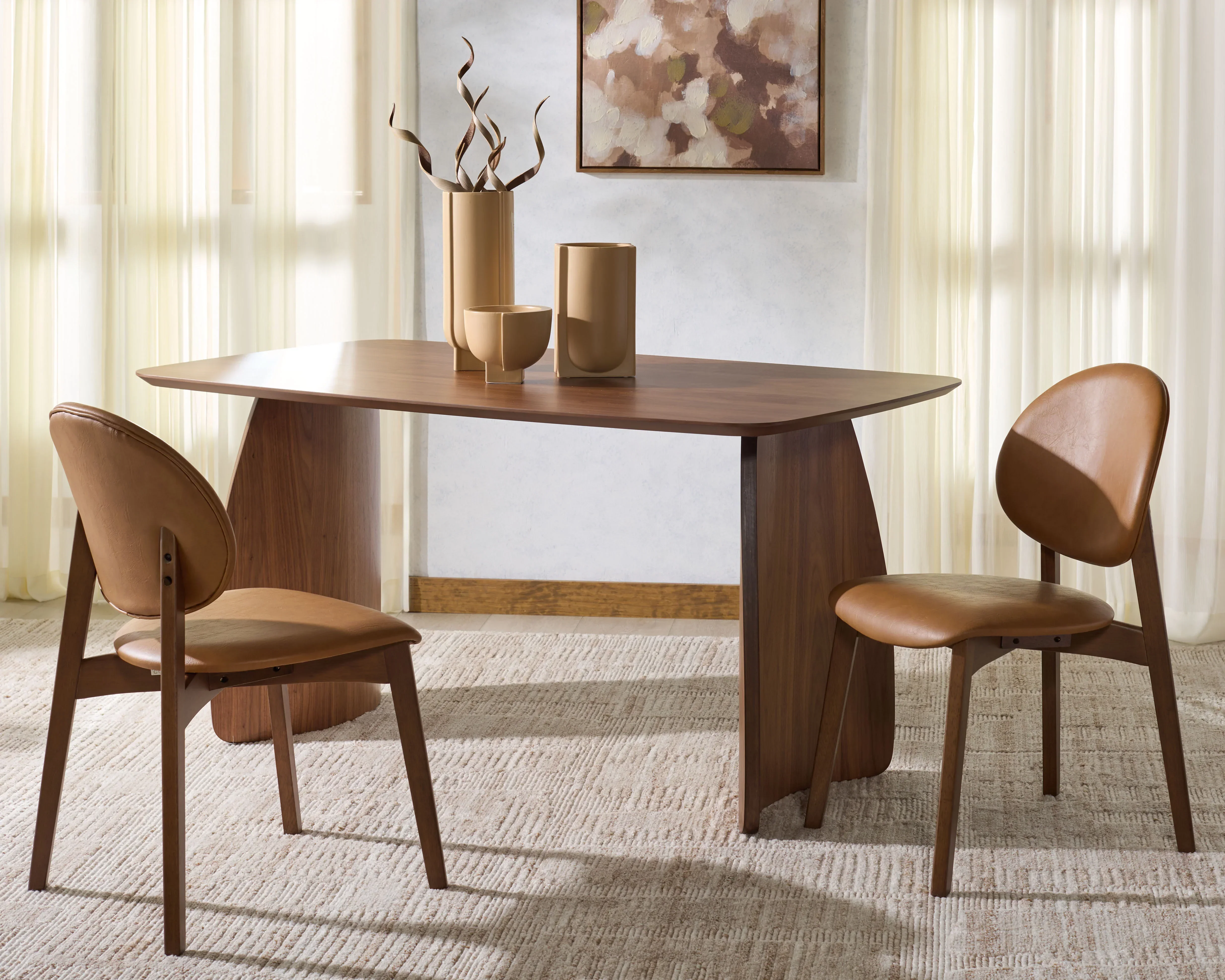 Kayleen Rectangle Wood Dining Table - Image 7