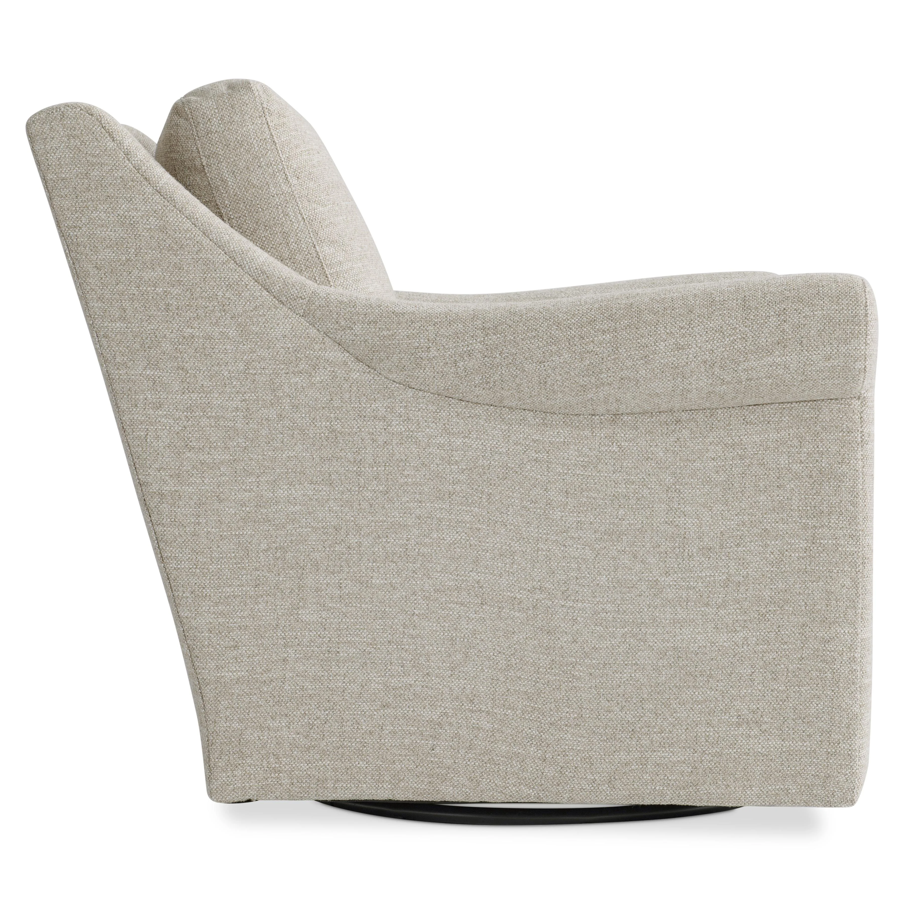 Keirnan Fabric Swivel Chair - Image 3