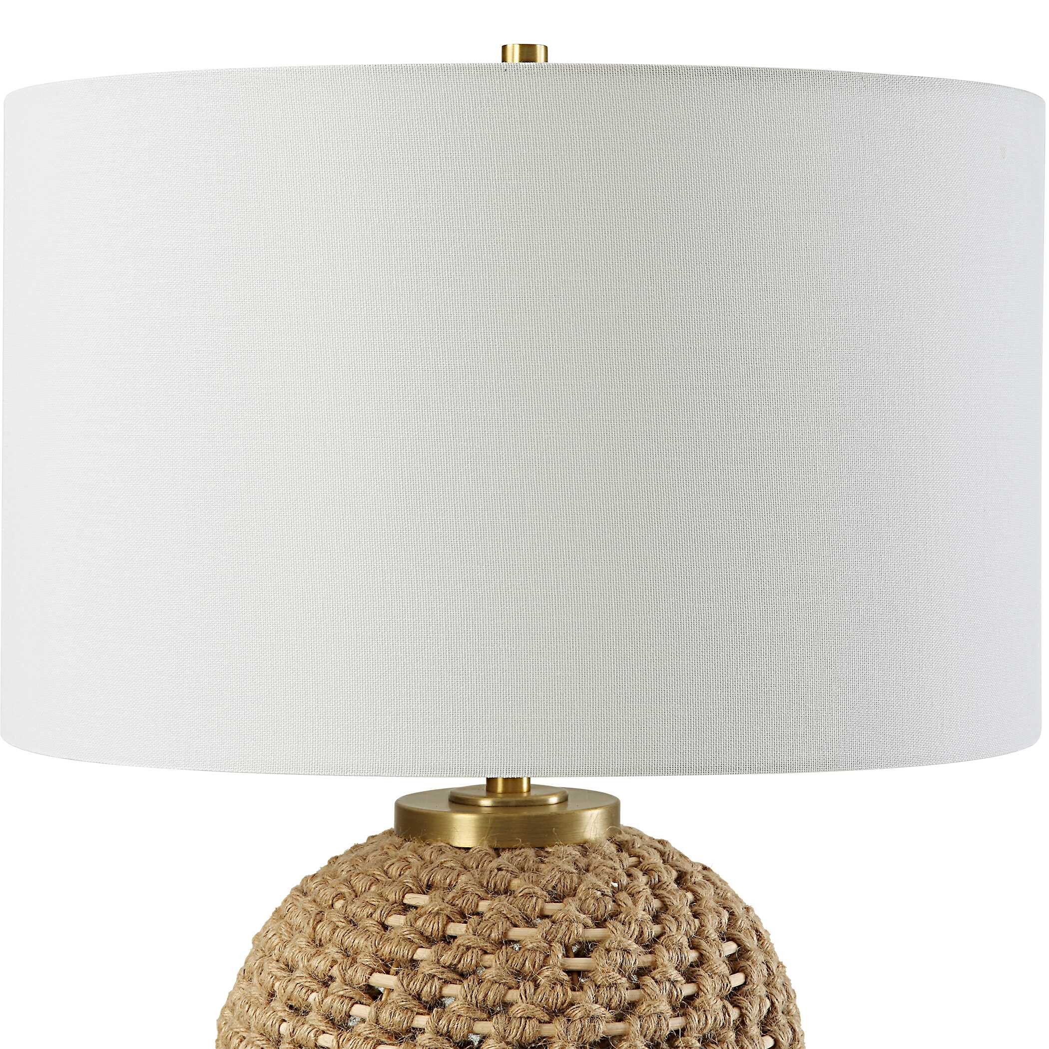 Kendari Rope & Rattan Table Lamp - Image 5