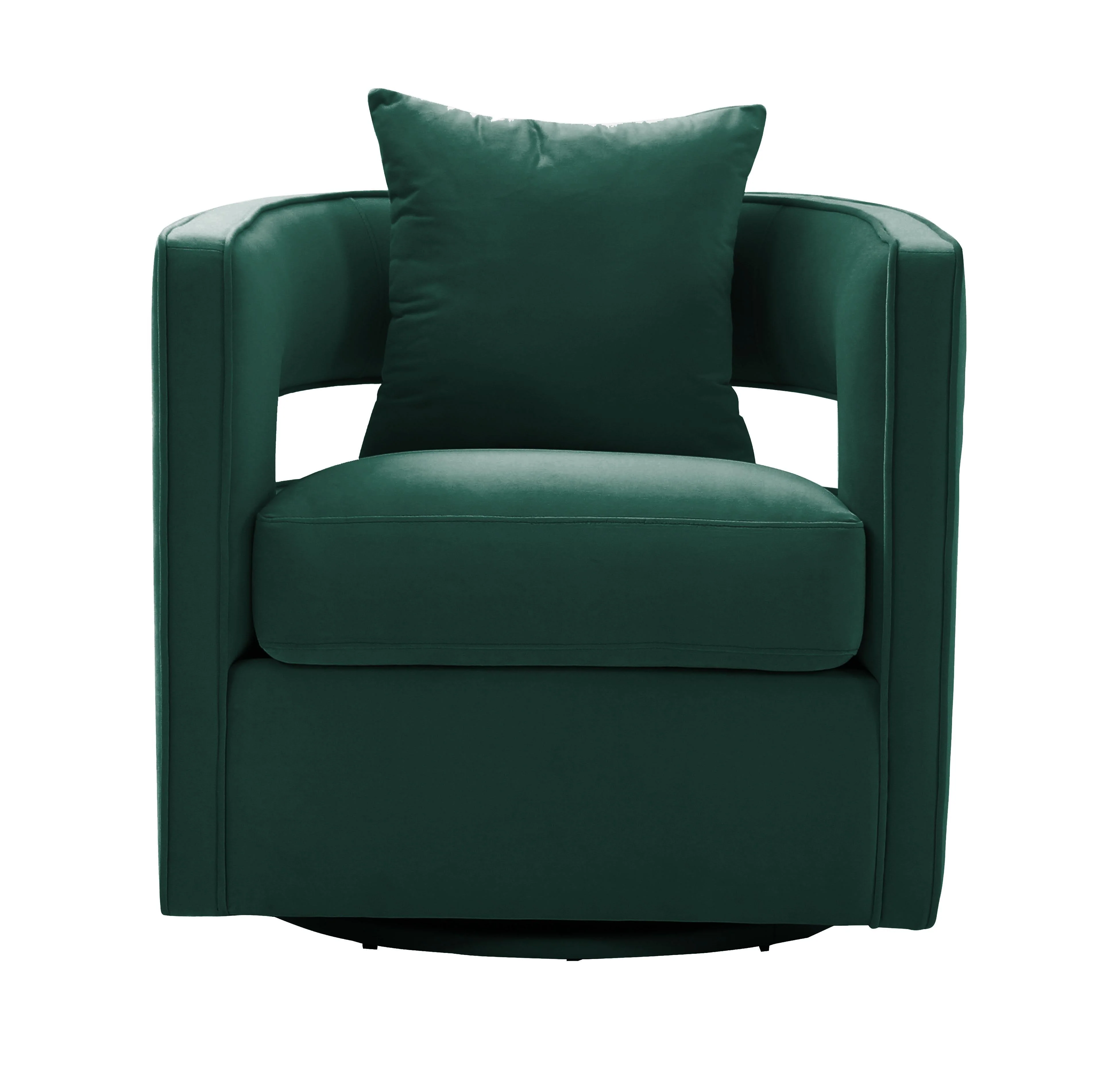 Kennedy Forest Green Swivel Chair - Image 3