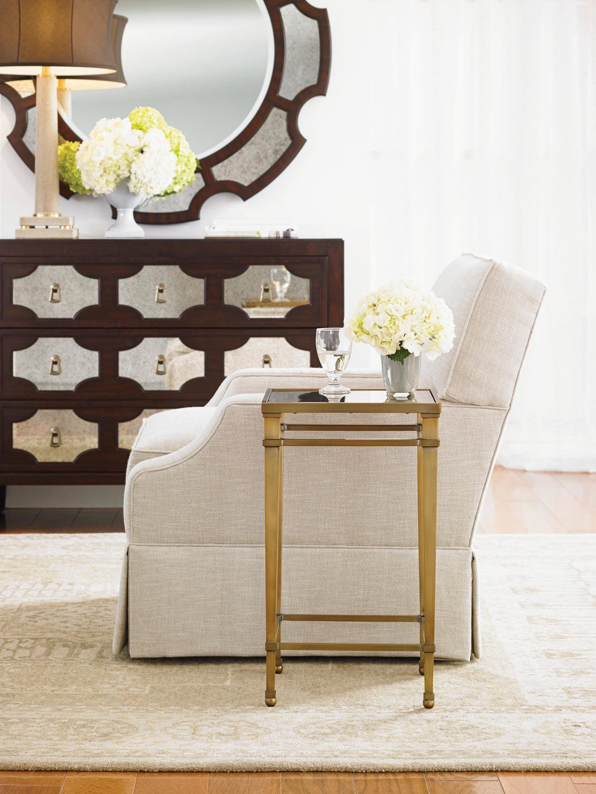 Kensington Place Del Mar Round Mirror - Image 4
