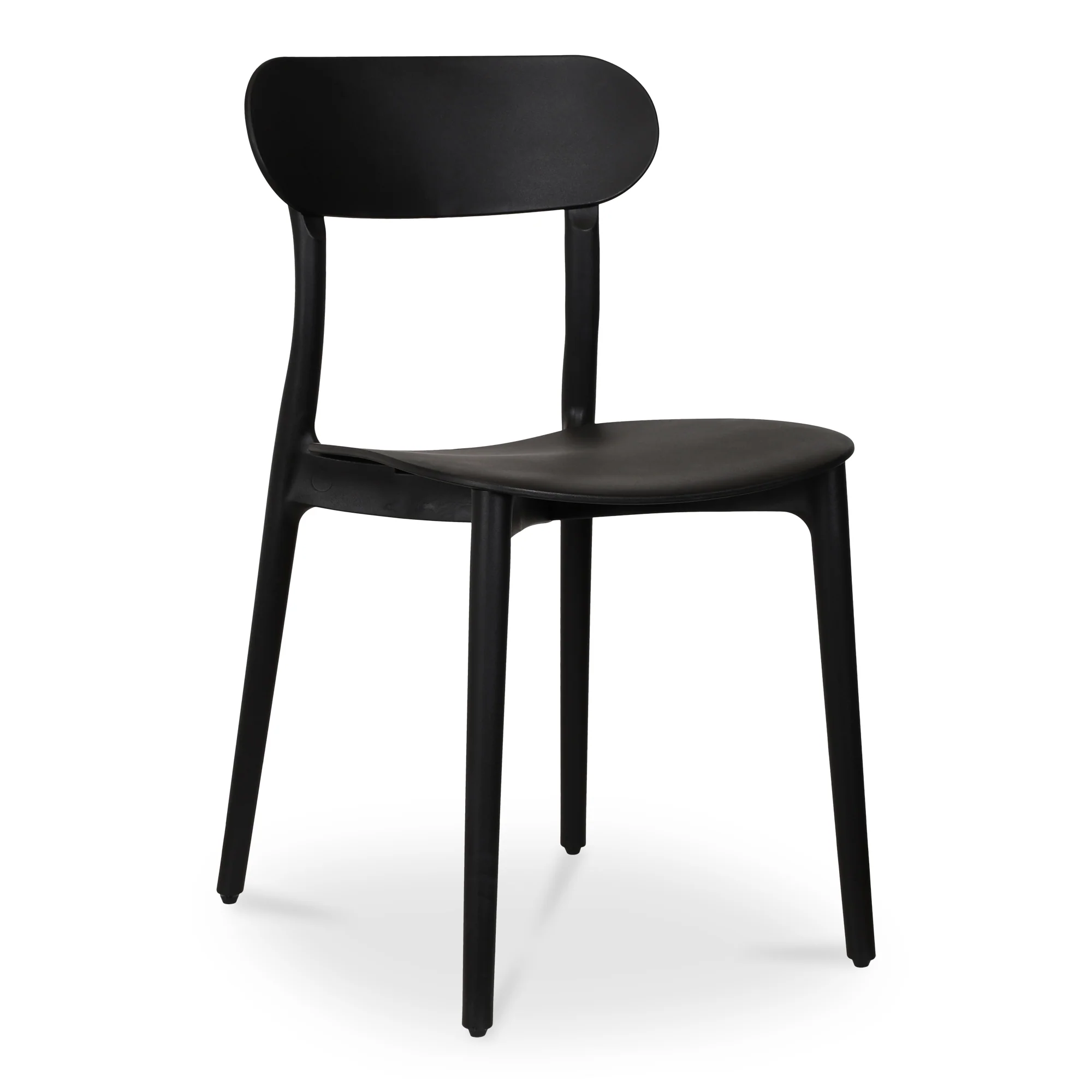 Kent Outdoor Dining Chair Black - Set of 2 - Image 3