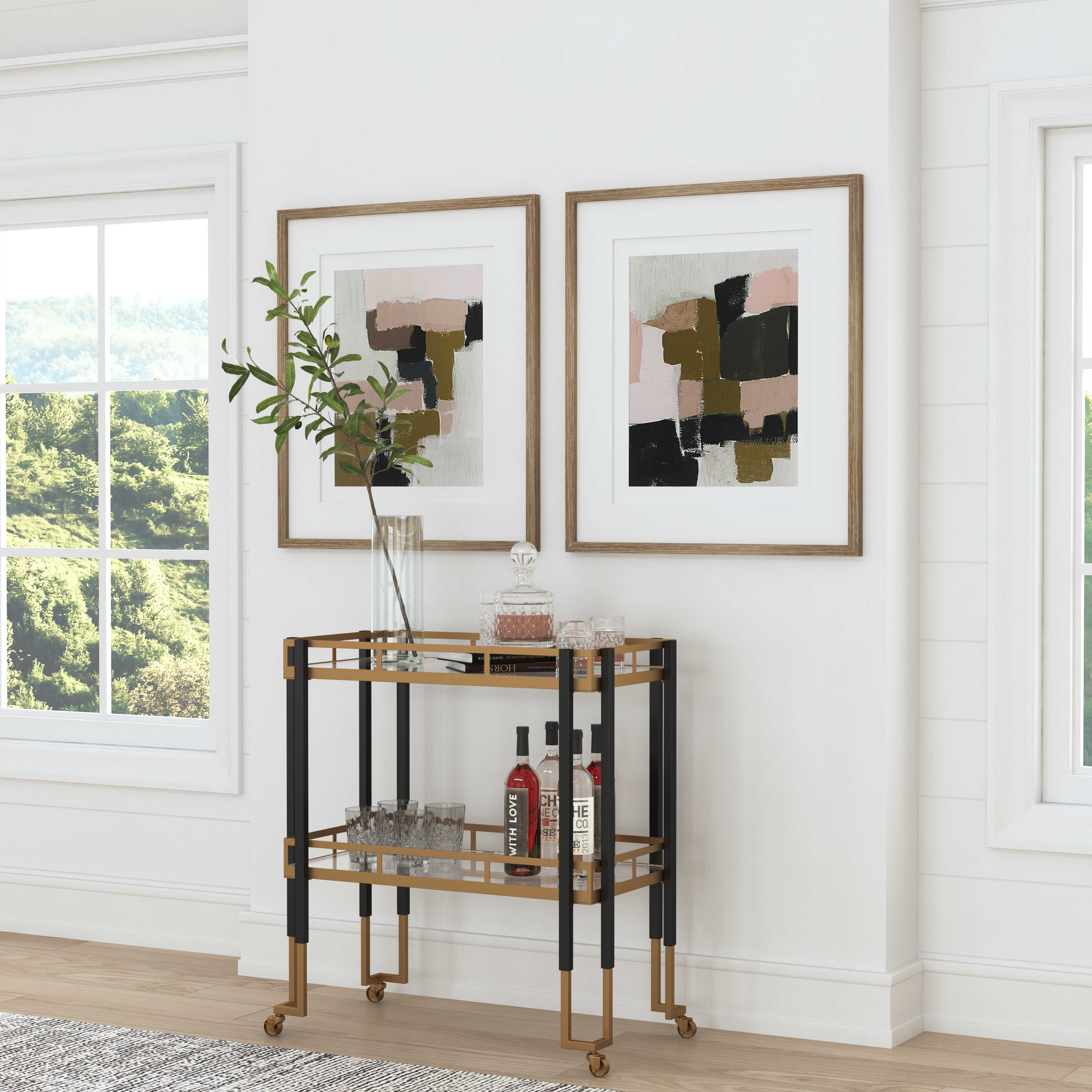 Kentmore Modern Bar Cart - Image 3