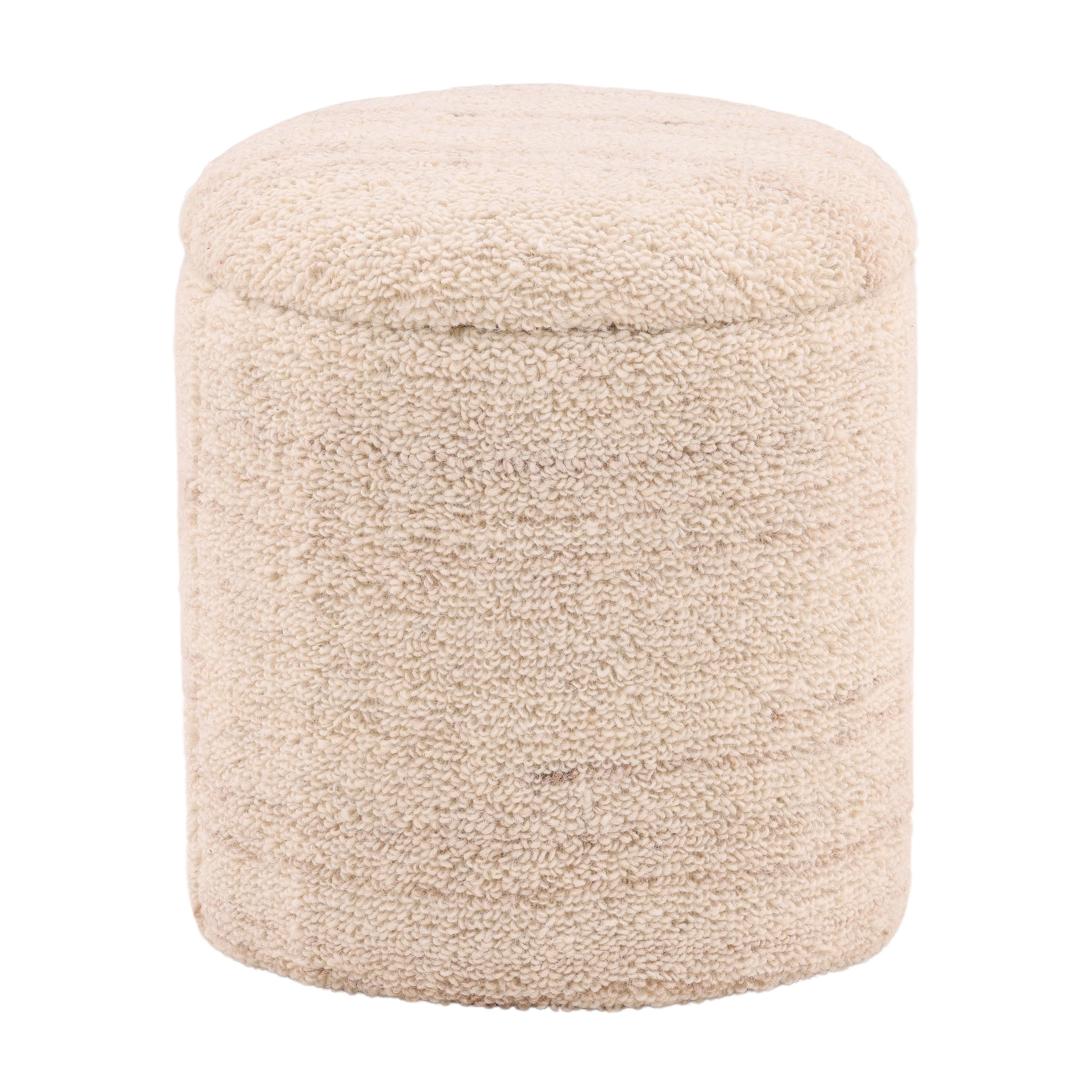 Goldson Stool Beige