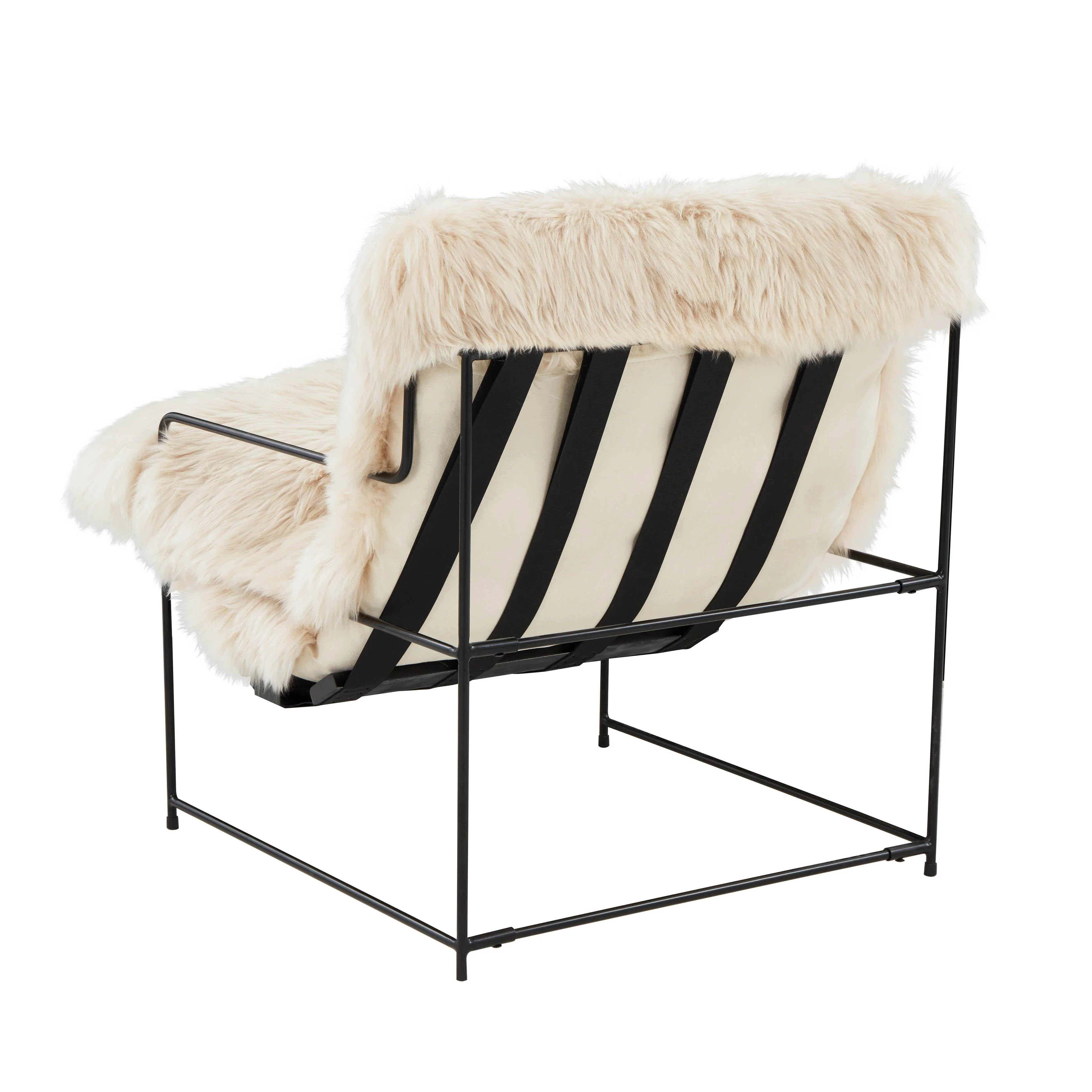 Kimi Natural Genuine Sheepskin chair - Image 5