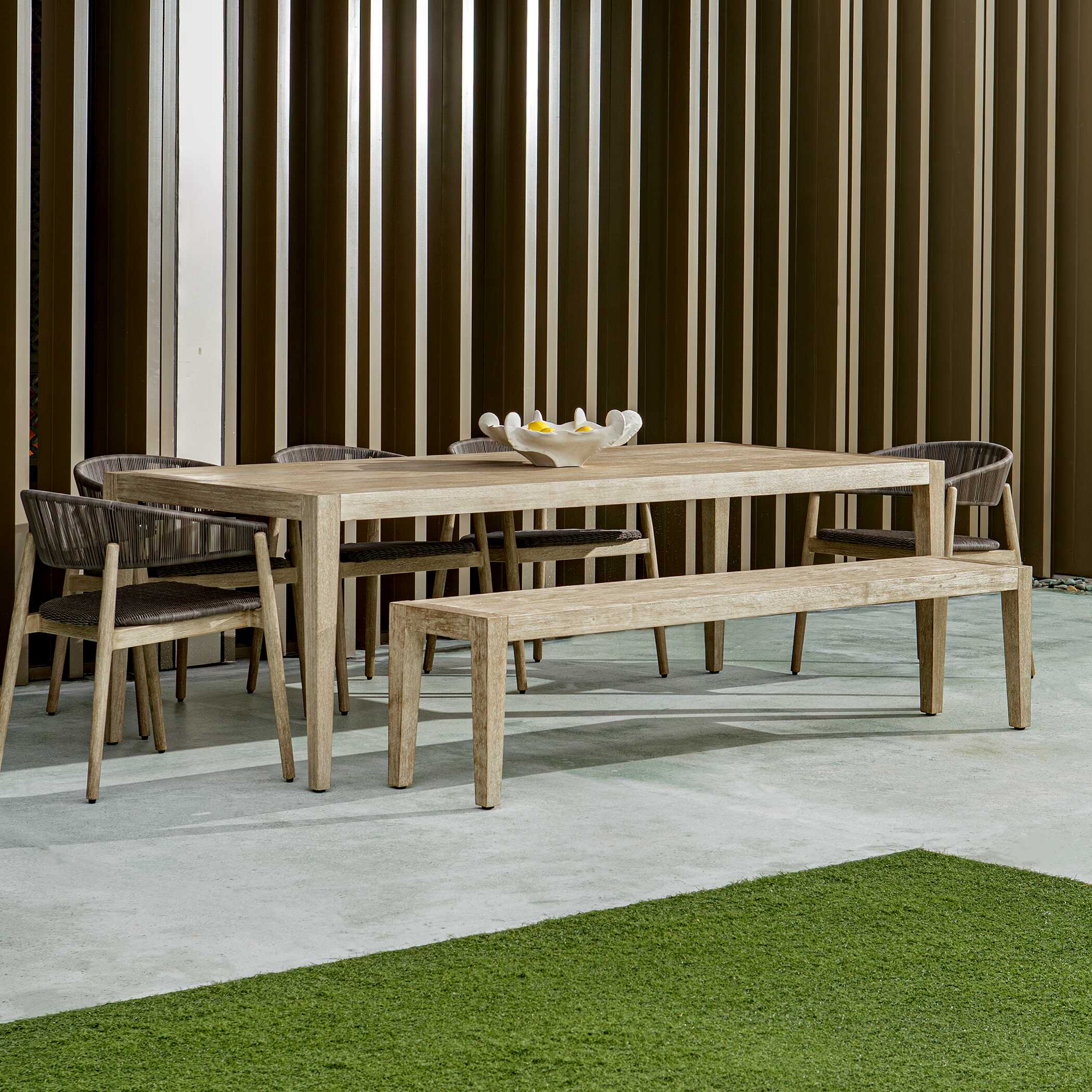 Kirkham Wooden Outdoor Bench - Image 2
