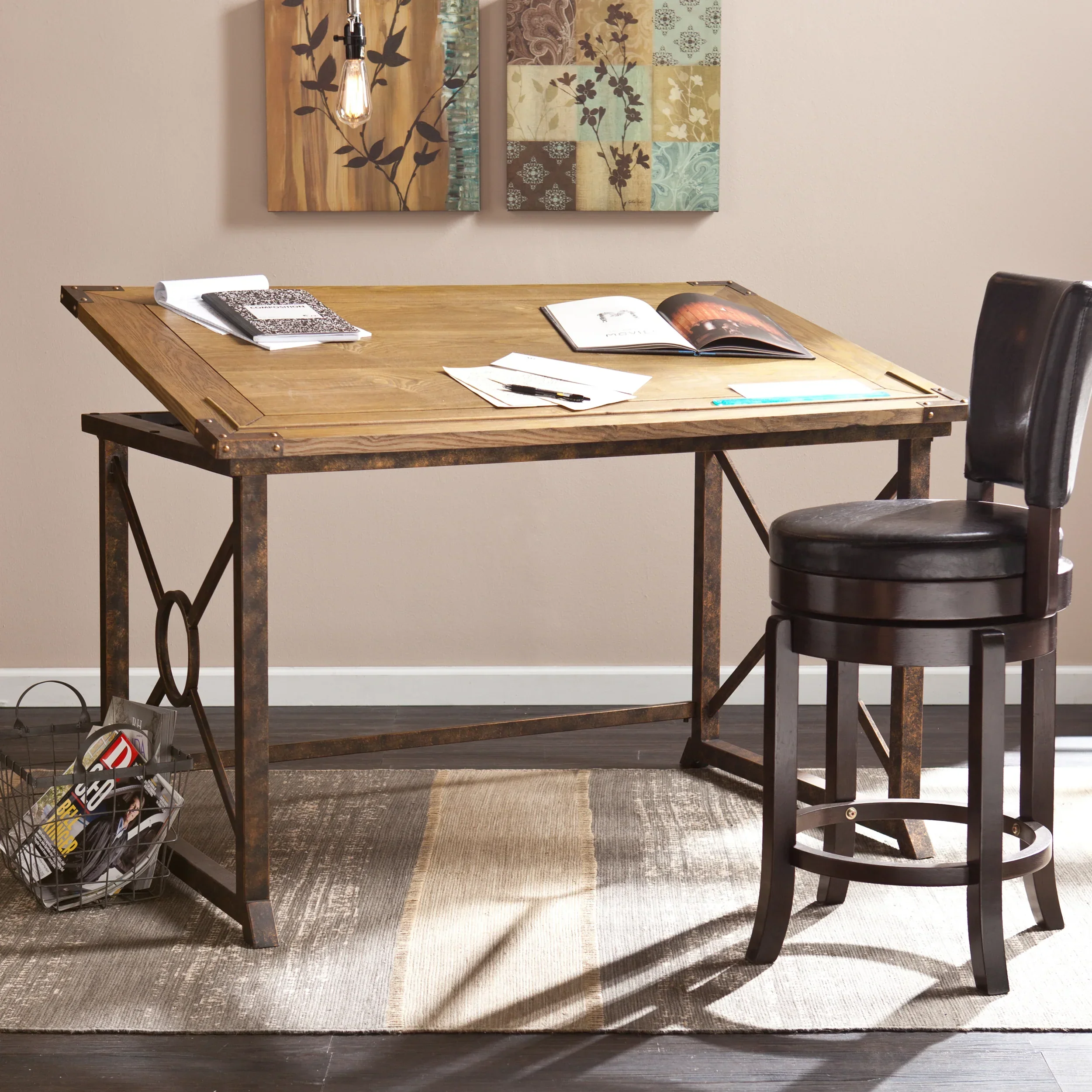 Knightley Tilt-Top Drafting Table - Image 2