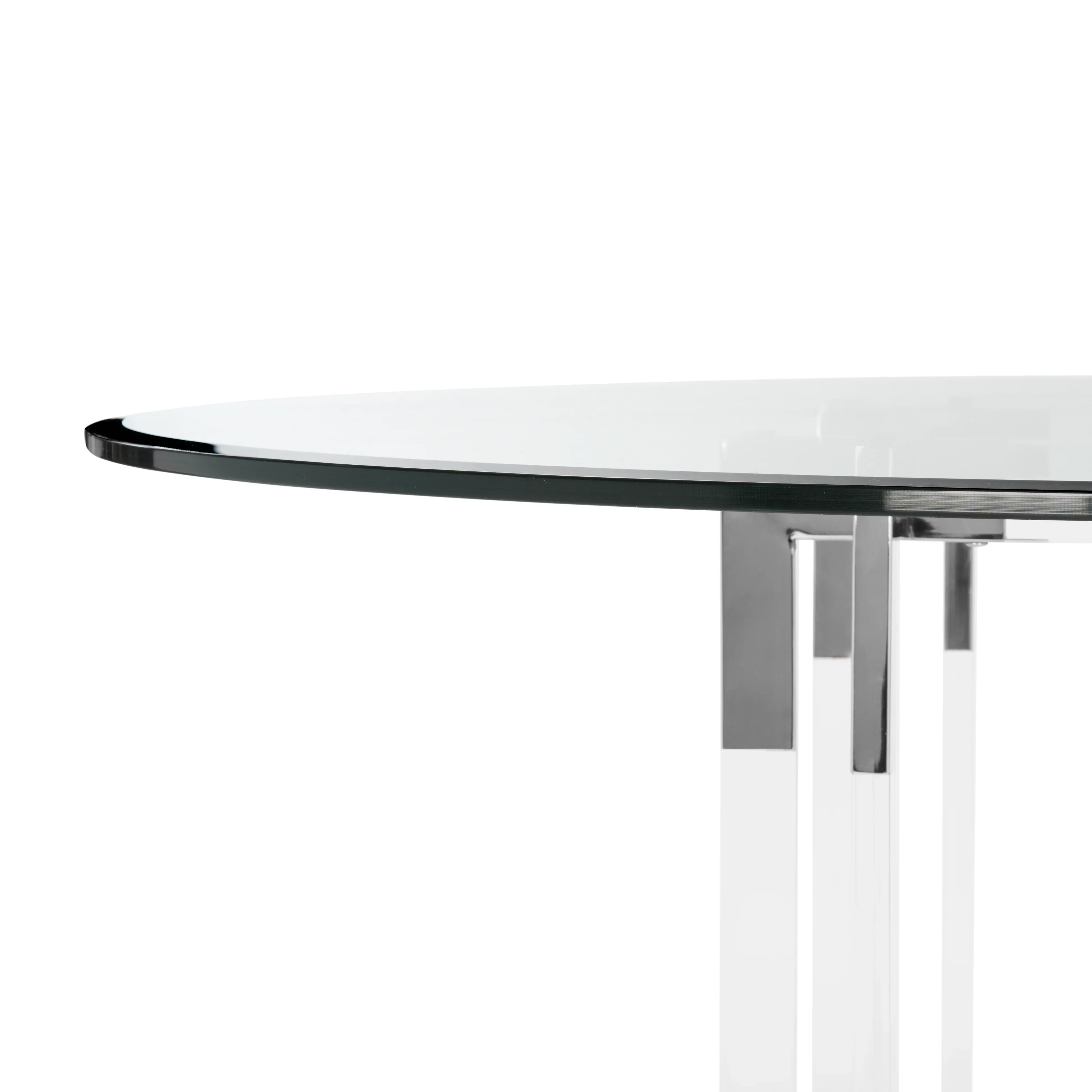 Koryn 42" Acrylic Dining Table - Image 16