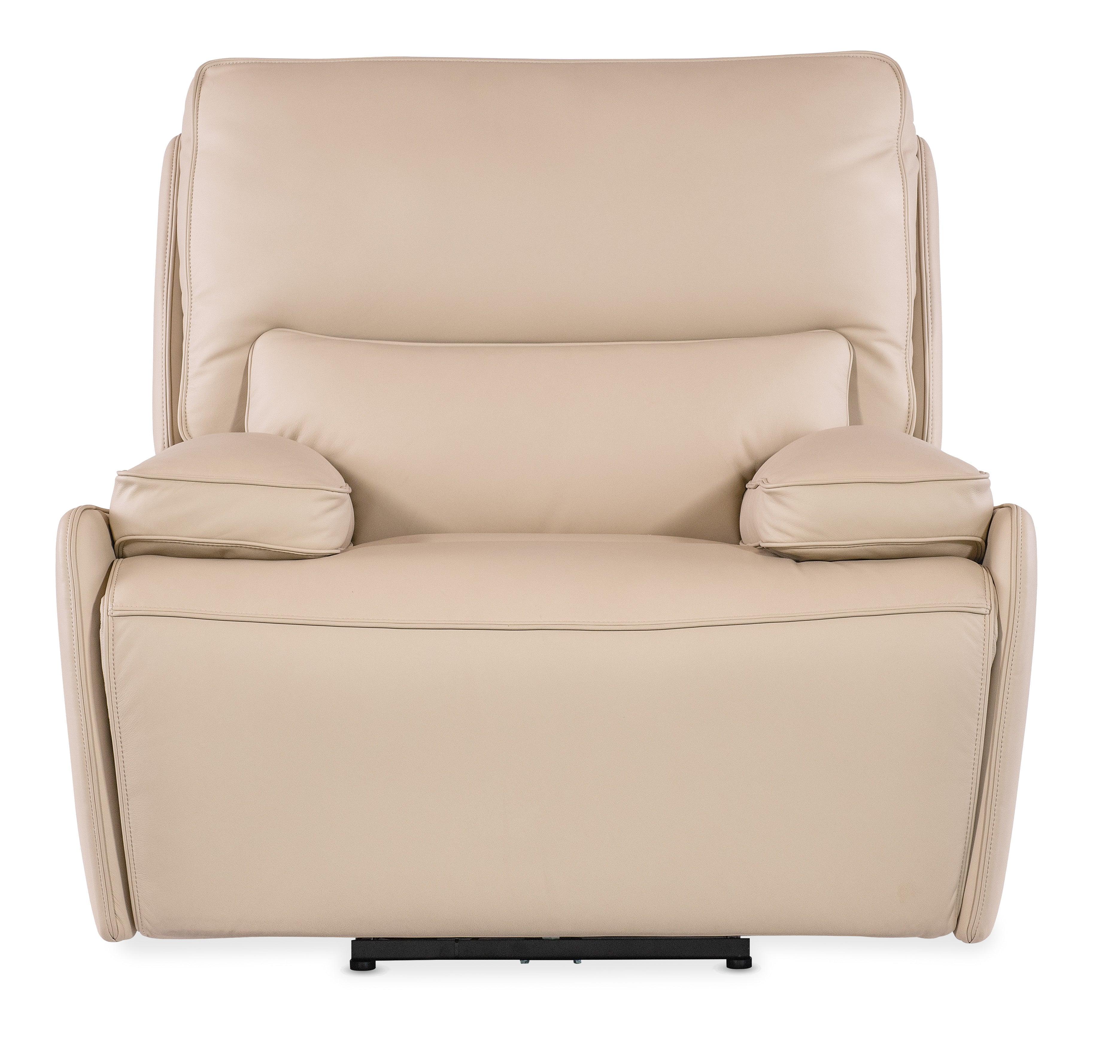 Kramer Zero Gravity Power Recliner w/ Power Headrest - Beige - Image 6