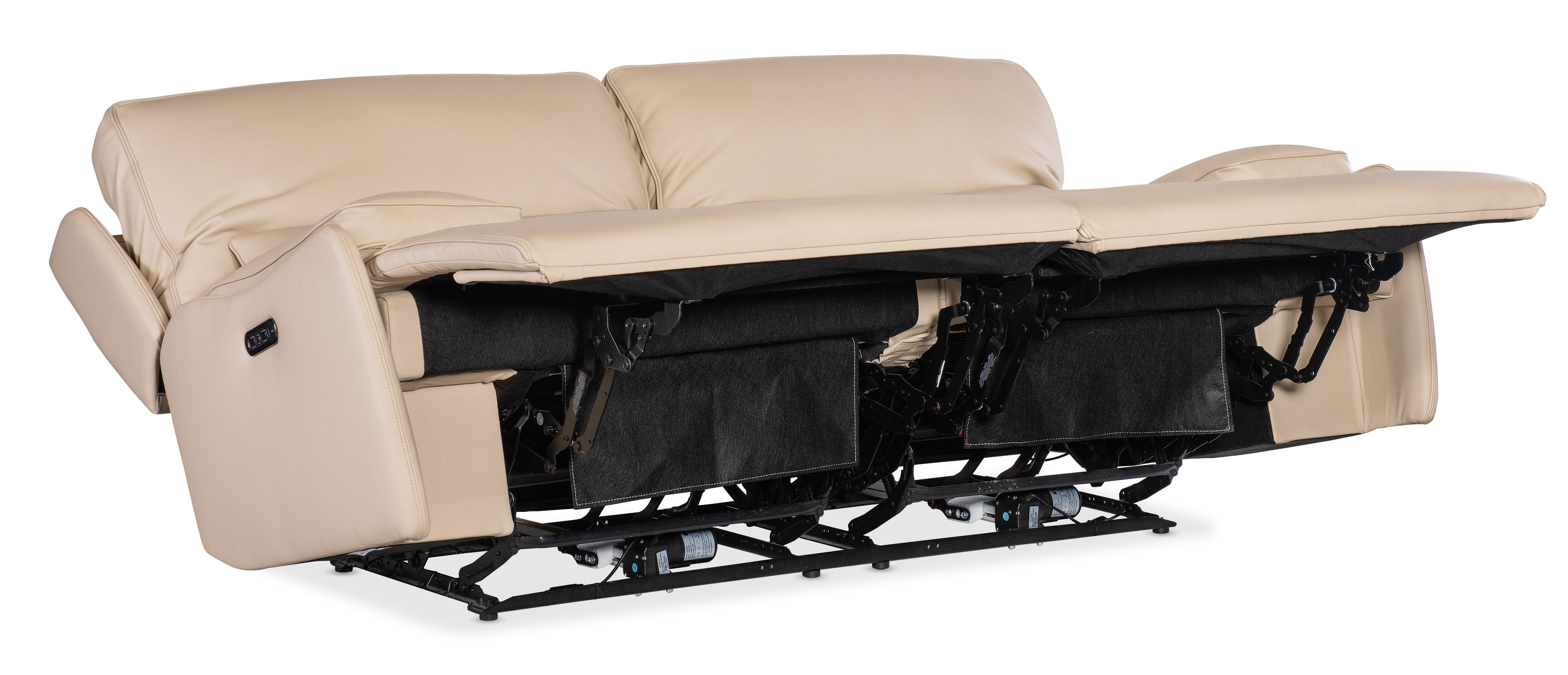 Kramer Zero Gravity Power Sofa w/ Power Headrest - Beige - Image 3