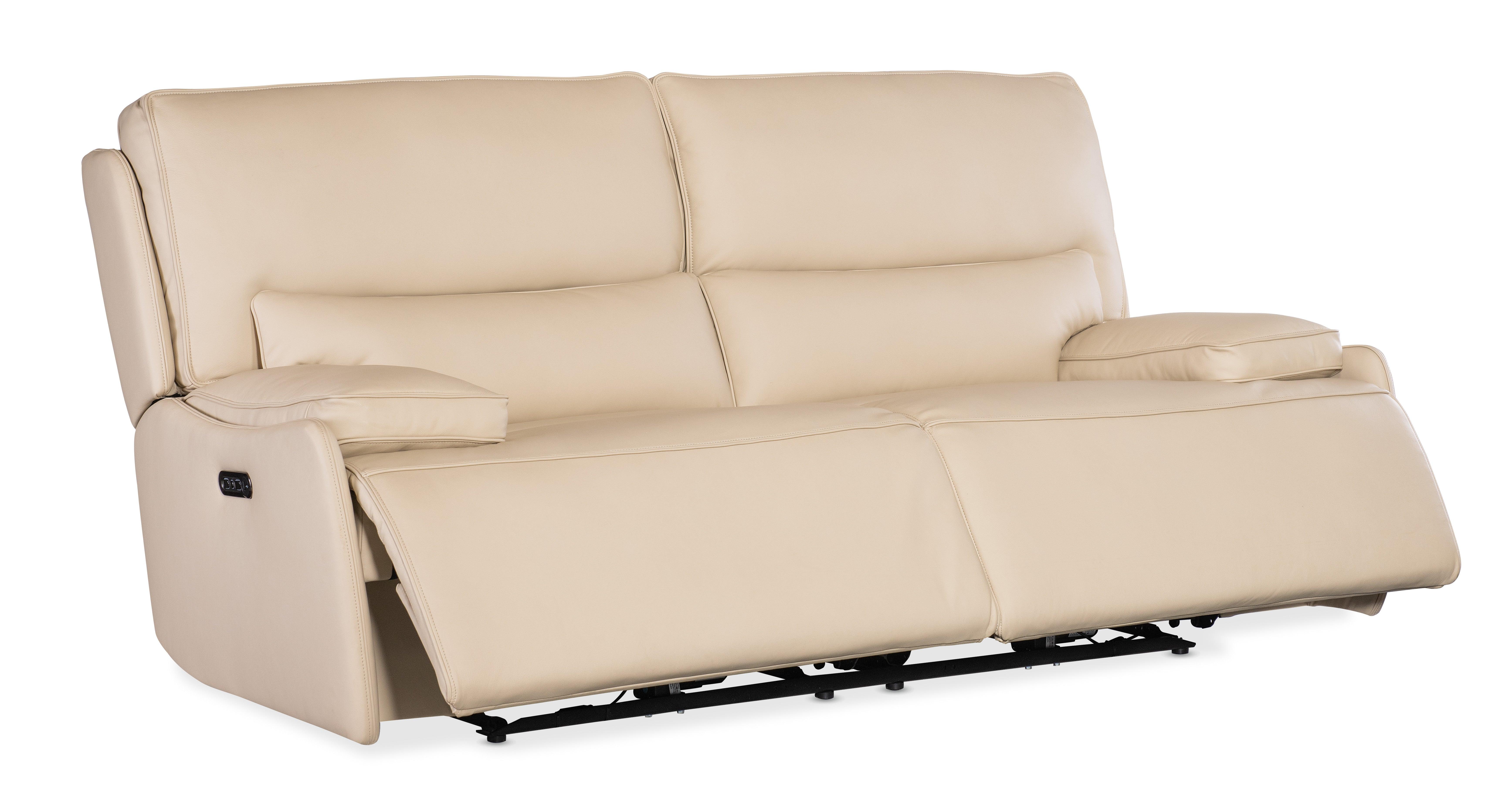 Kramer Zero Gravity Power Sofa w/ Power Headrest - Beige - Image 4