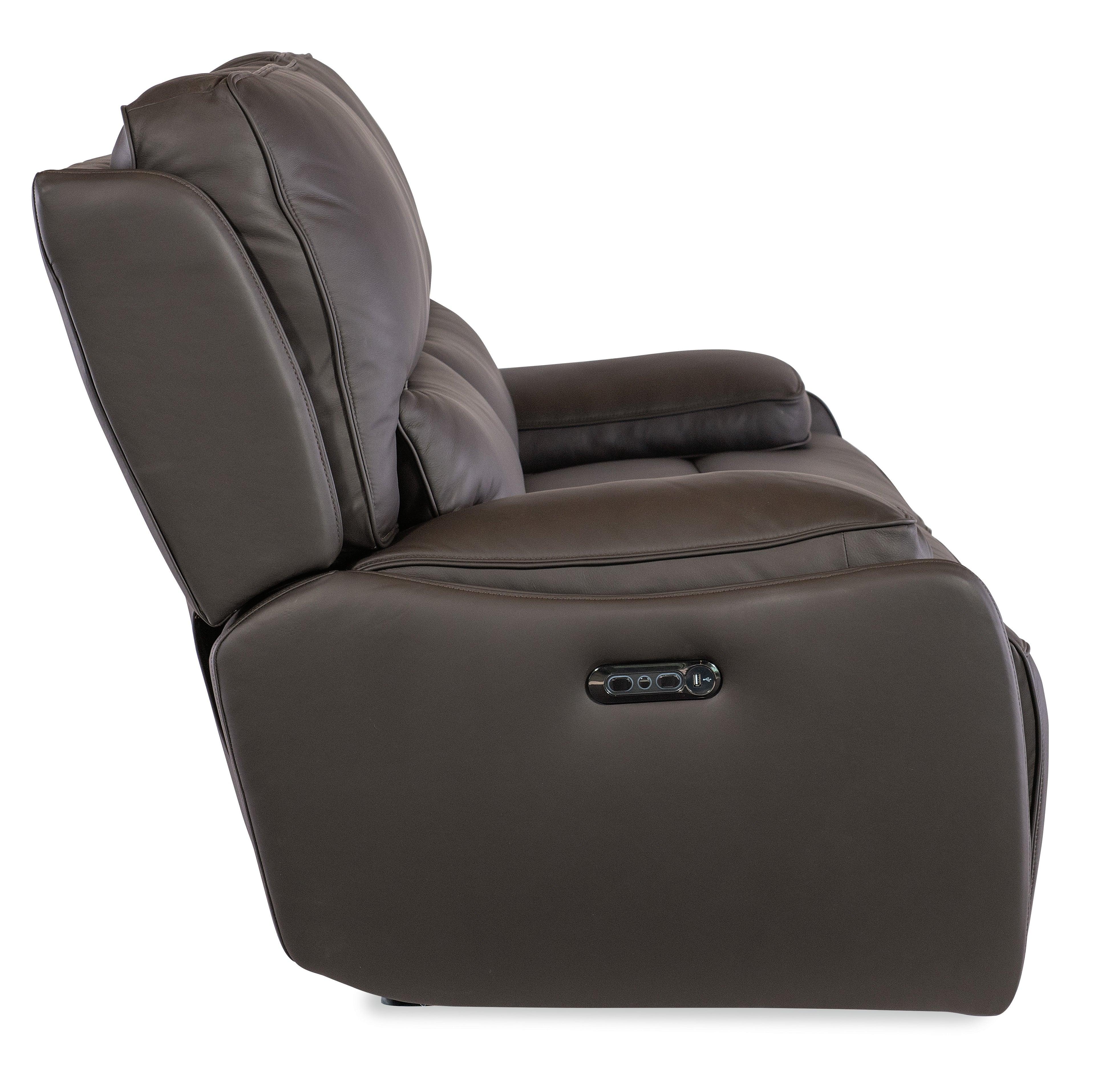 Kramer Zero Gravity Power Sofa w/ Power Headrest - Brown - Image 2