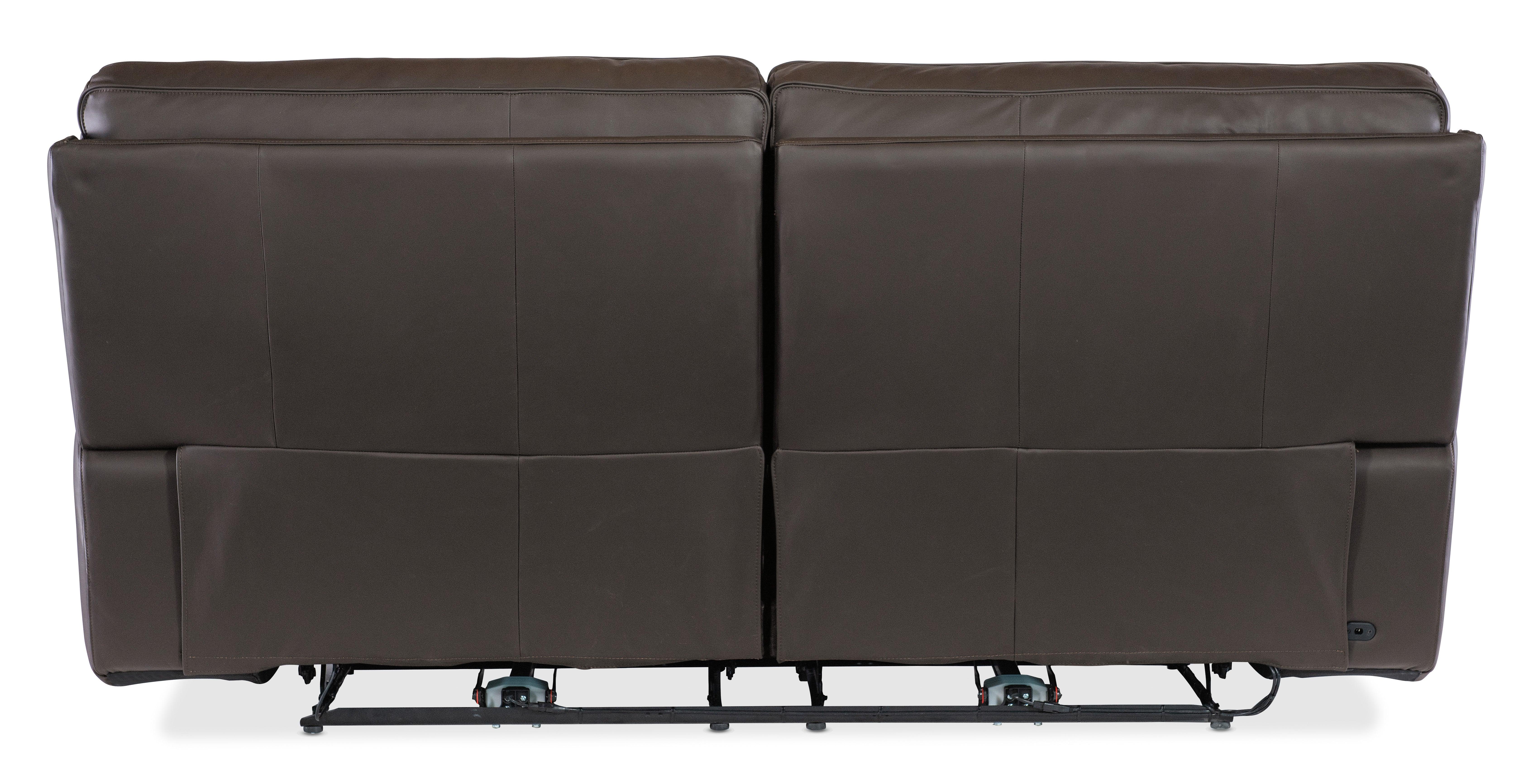 Kramer Zero Gravity Power Sofa w/ Power Headrest - Brown - Image 3