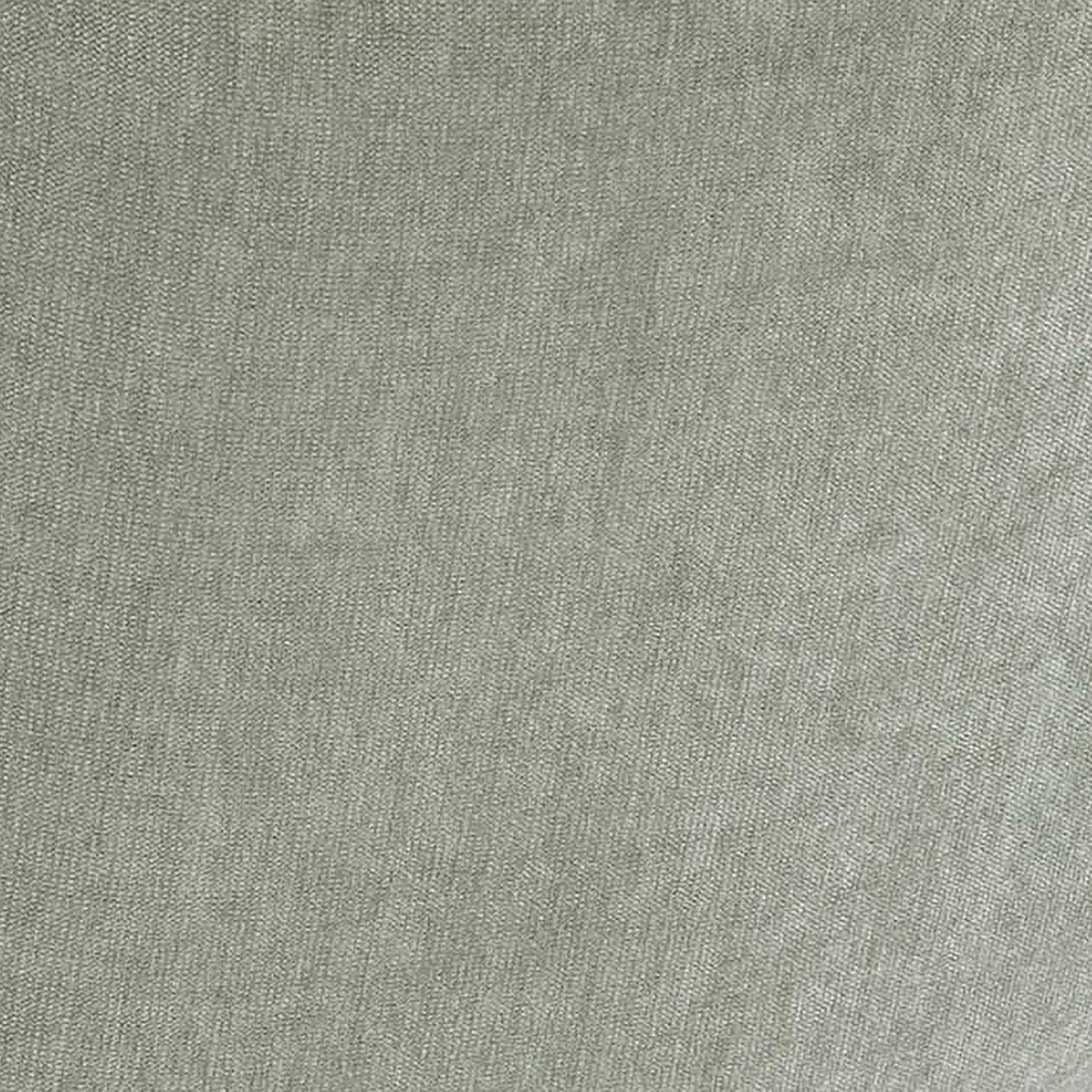 Kristen Light Green Upcycled Chenille Rolling Desk Chair - Image 8
