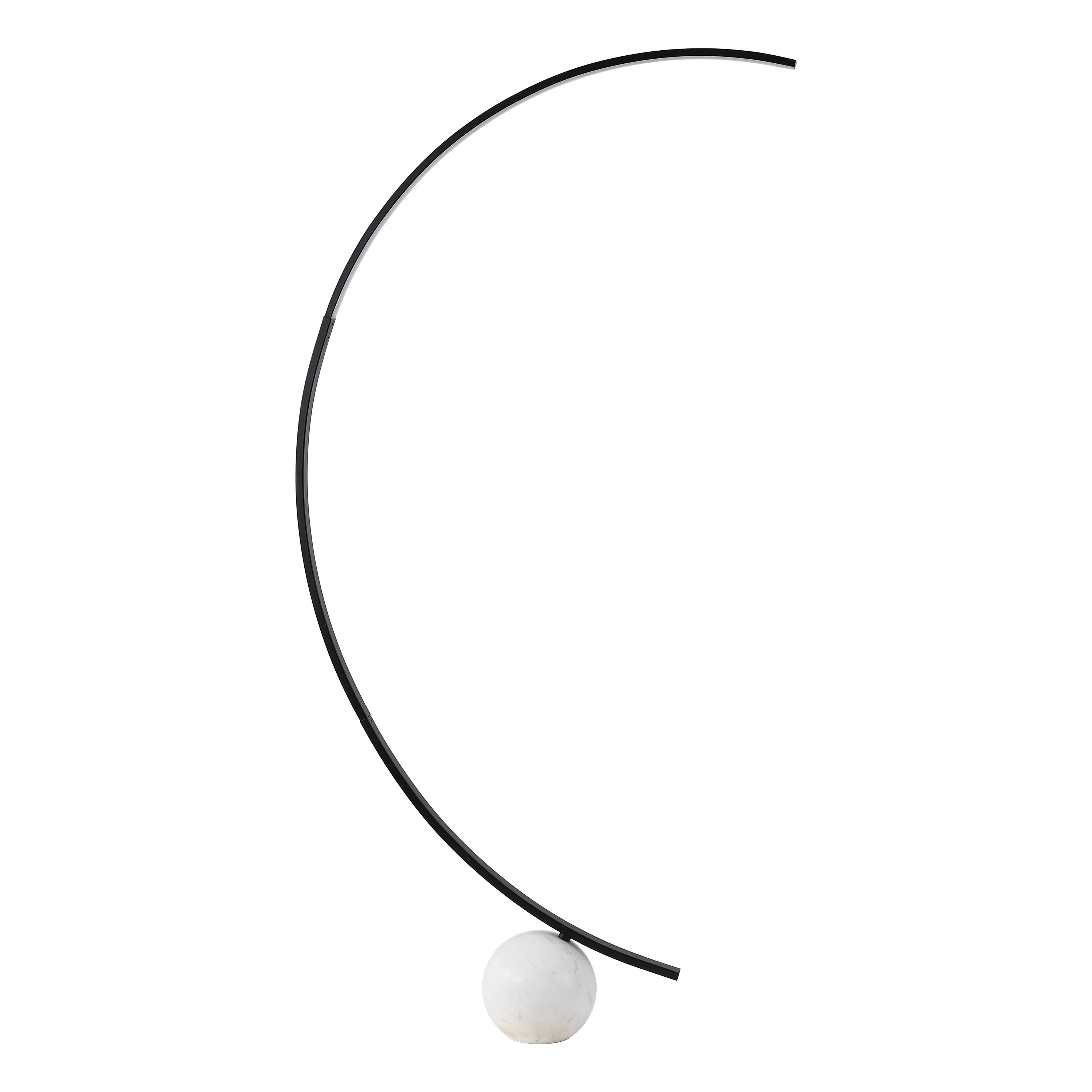 Krysandra Marble Base Floor Lamp - Image 4