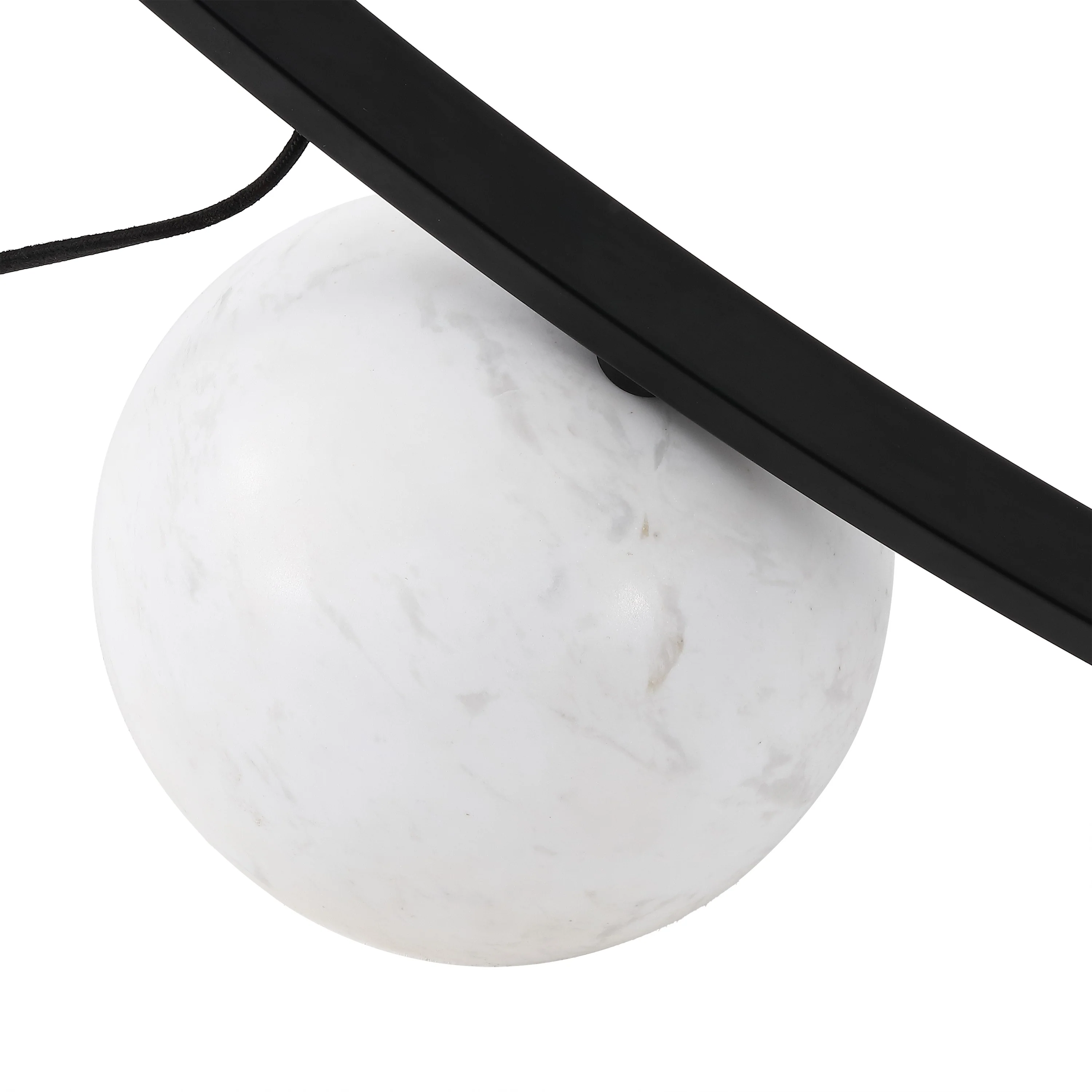 Krysandra Marble Base Floor Lamp - Image 8