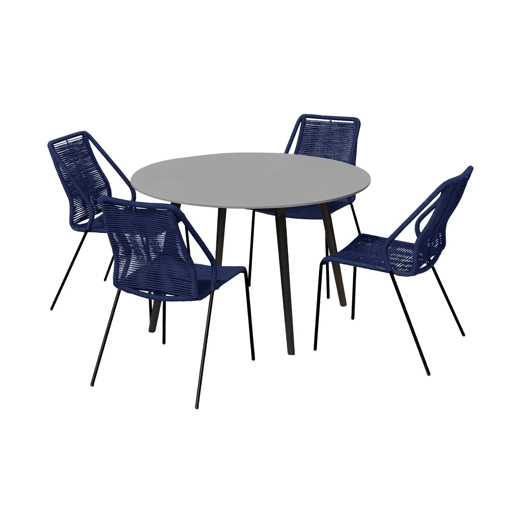 Kylie and Clip Outdoor Patio 5 Piece Dining Set - Image 14