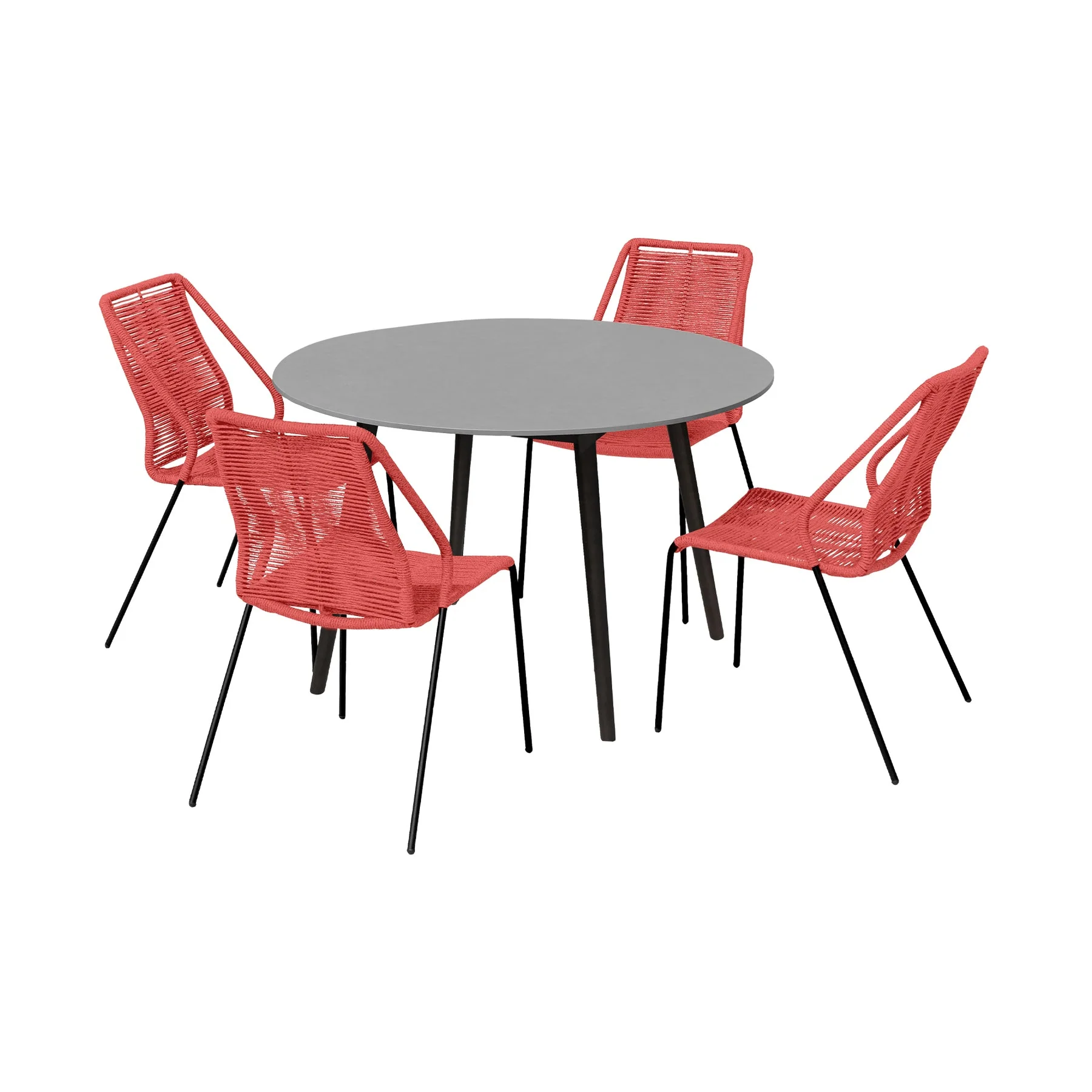 Kylie and Clip Outdoor Patio 5 Piece Dining Set - Image 39