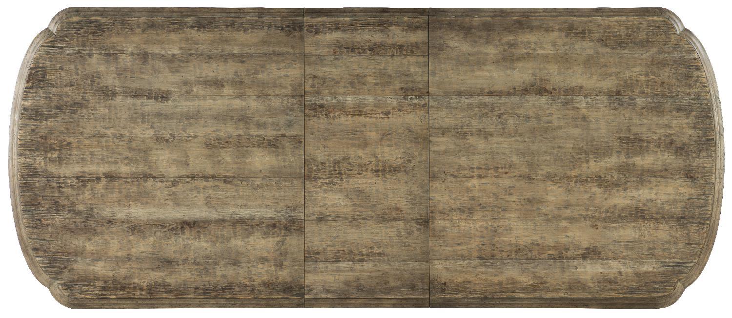 La Grange Le Vieux 86in Double Pedestal Table with2-18in Leaves - Image 3