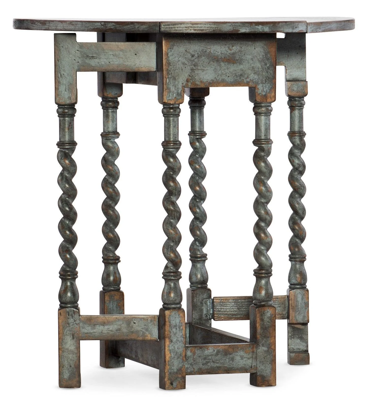 La Grange Prause Gate Leg Round Table - Image 2